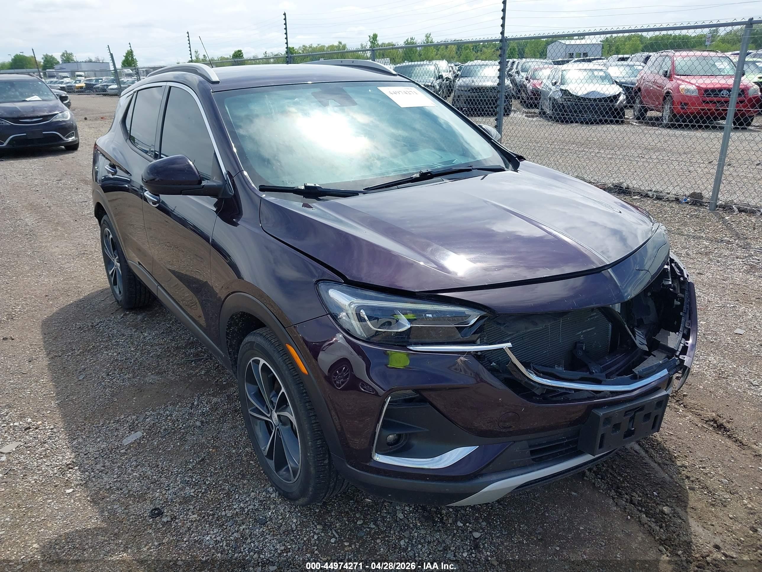 2021 Buick Encore GX Essence, VIN KL4MMGSL3MB150078 — Front end