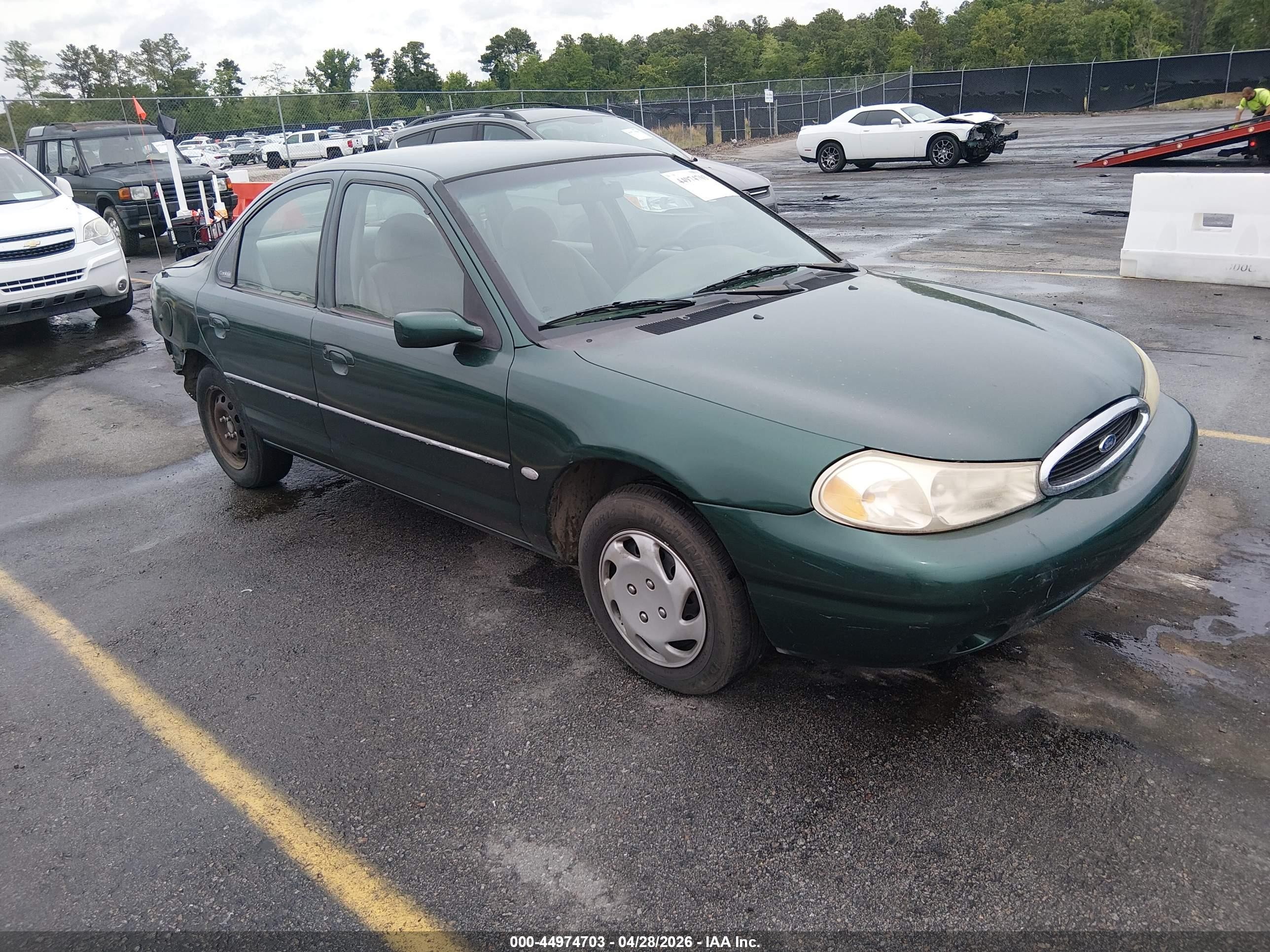1999 Ford Contour LX, VIN 1FAFP6532XK150157 — Rear end