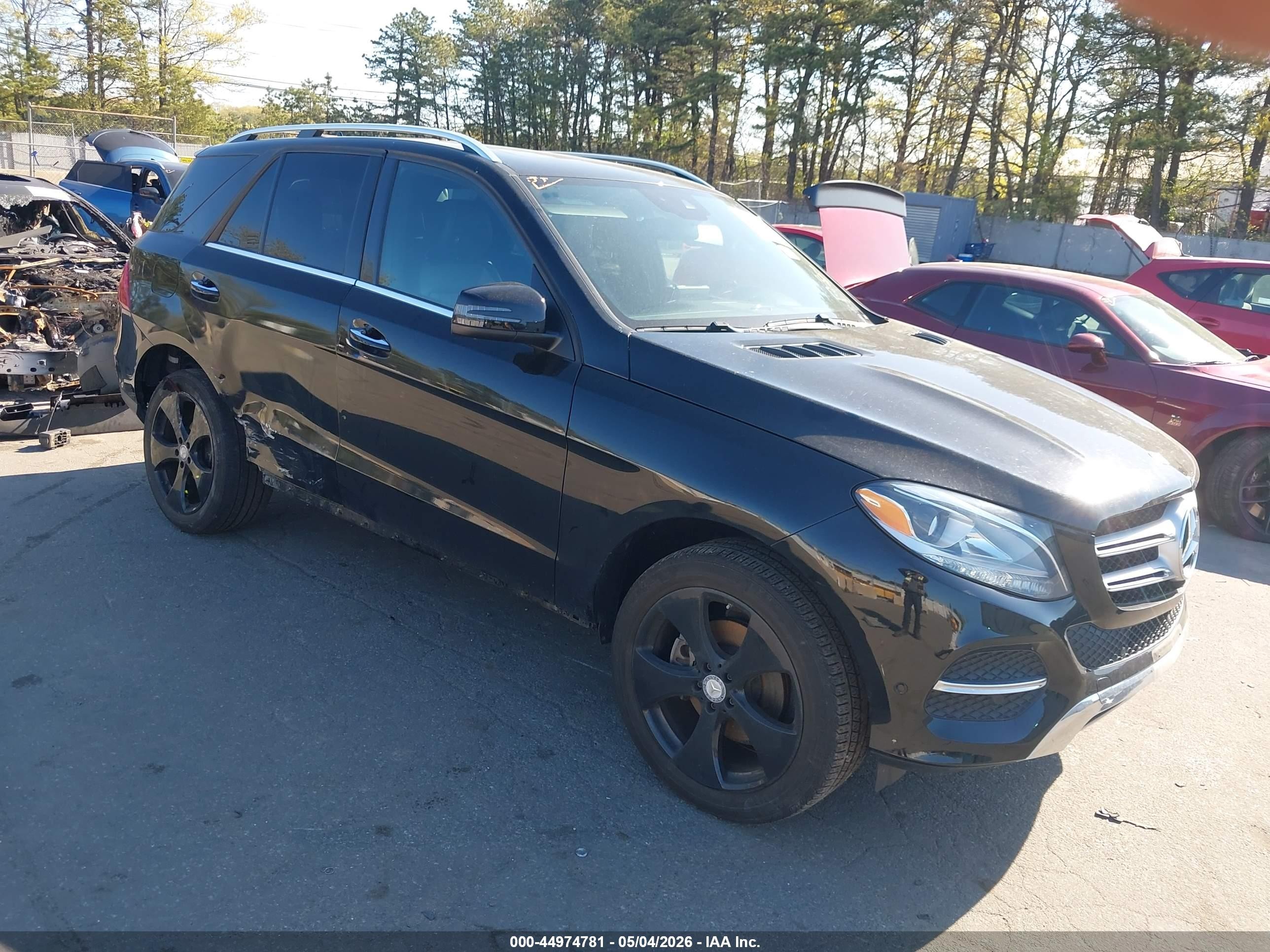 2016 Mercedes-Benz GLE 350, VIN 4JGDA5HB3GA794400 — Side