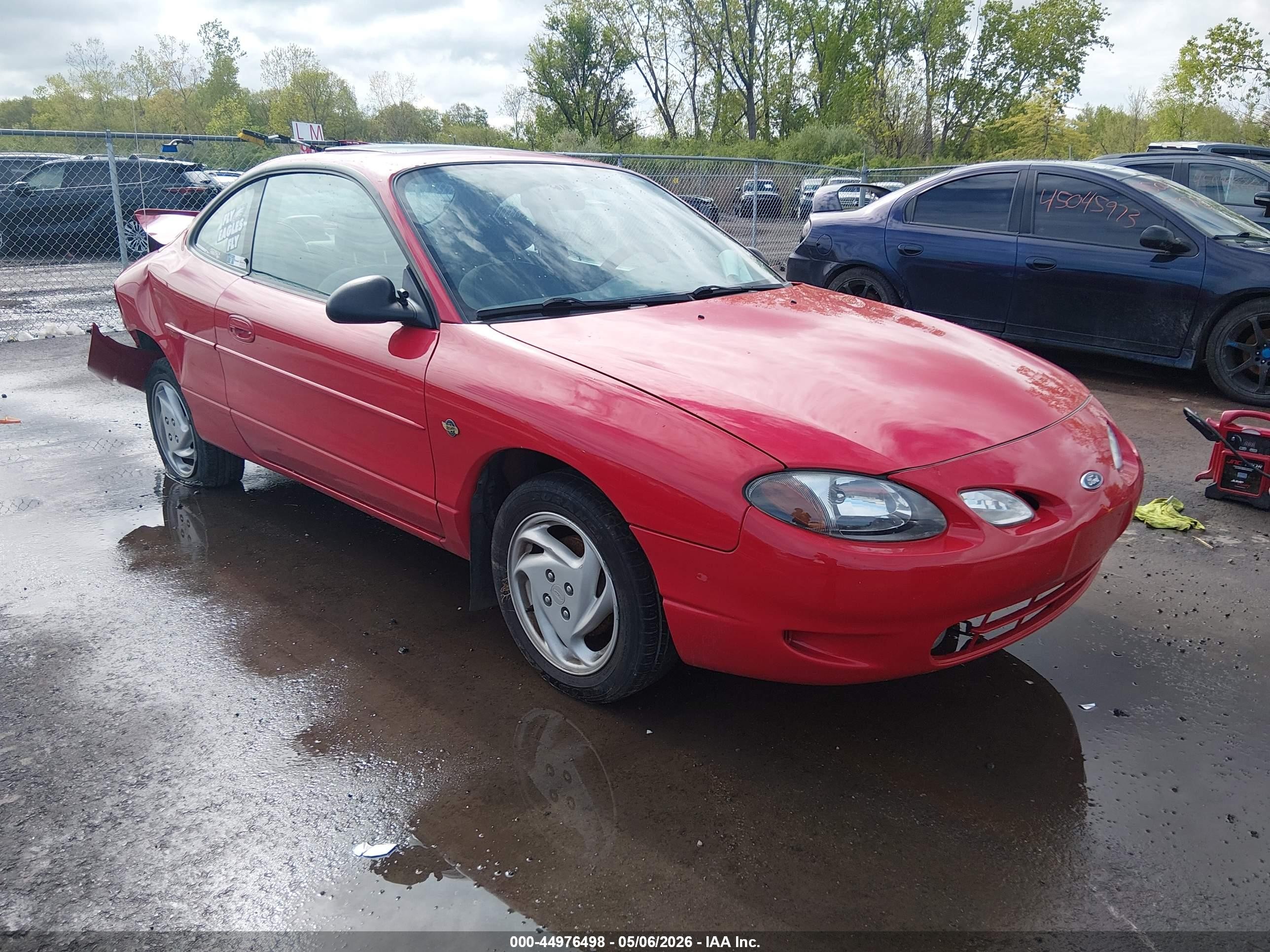 1998 Ford Escort ZX2 Cool, VIN 3FAKP1133WR253492 — Rear end