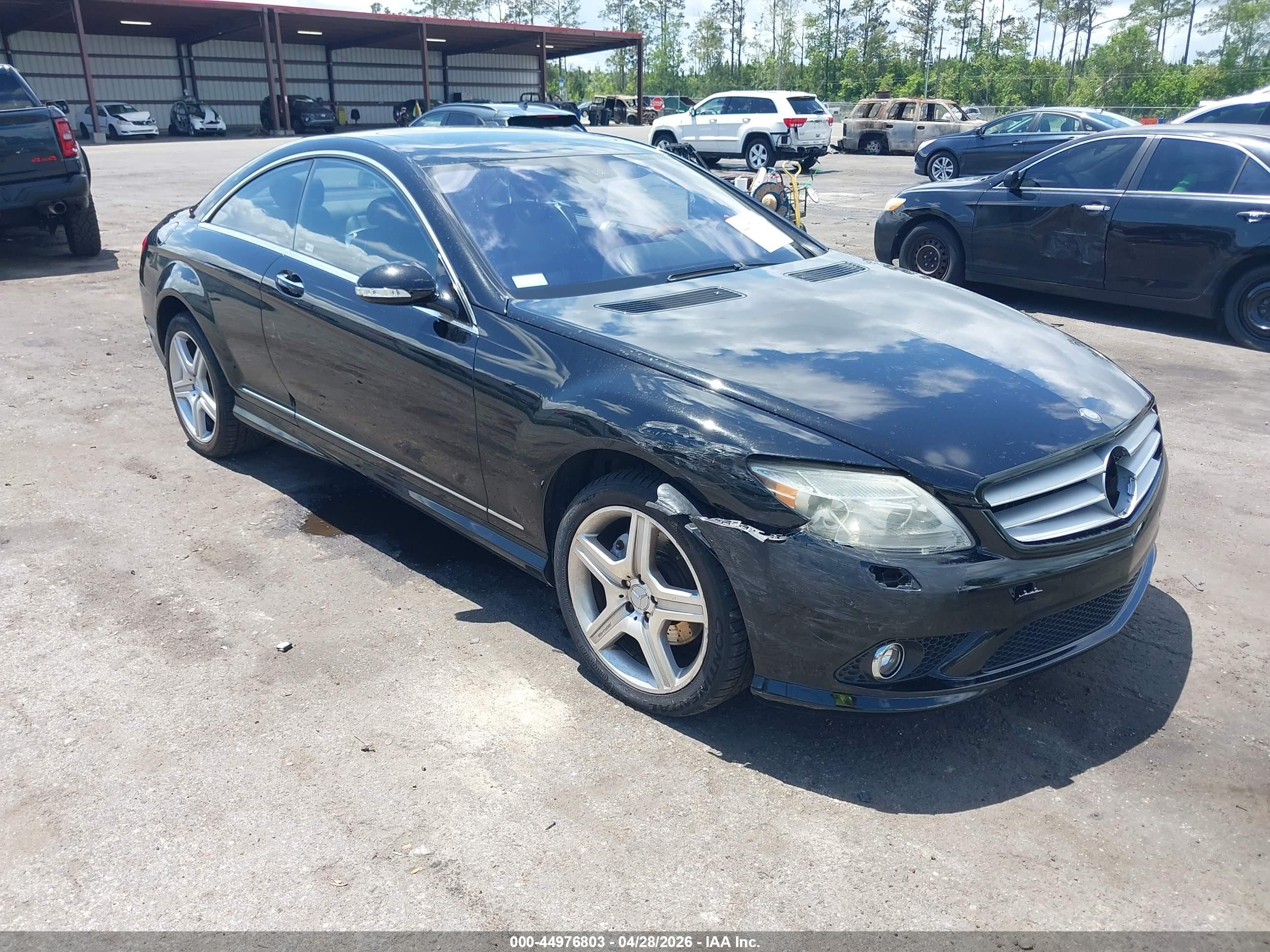 2008 Mercedes-Benz CL 550, VIN WDDEJ71XX8A016337 — Front end