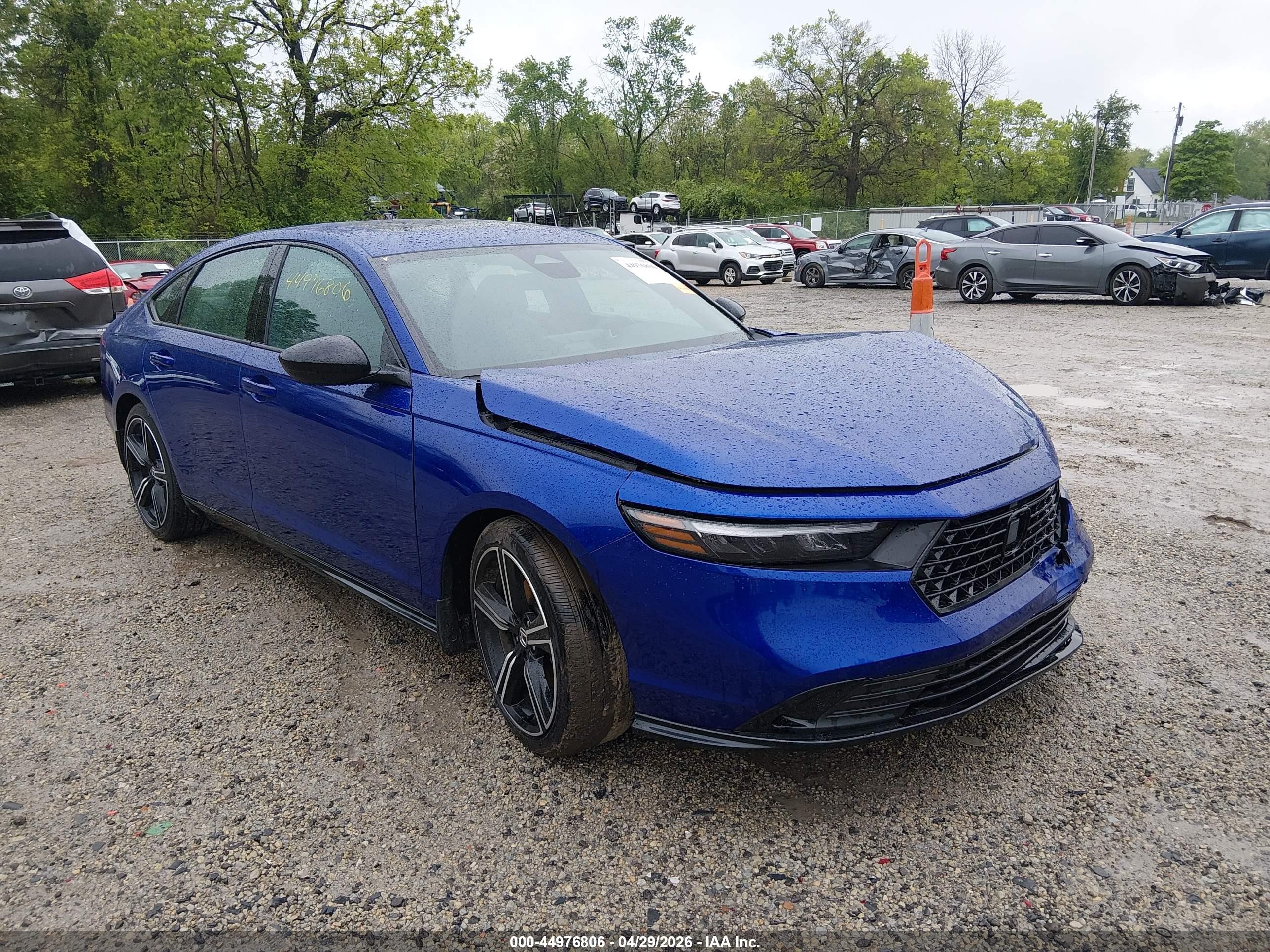 2025 Honda Accord Sport-L, VIN 1HGCY2F75SA039638 — Front end
