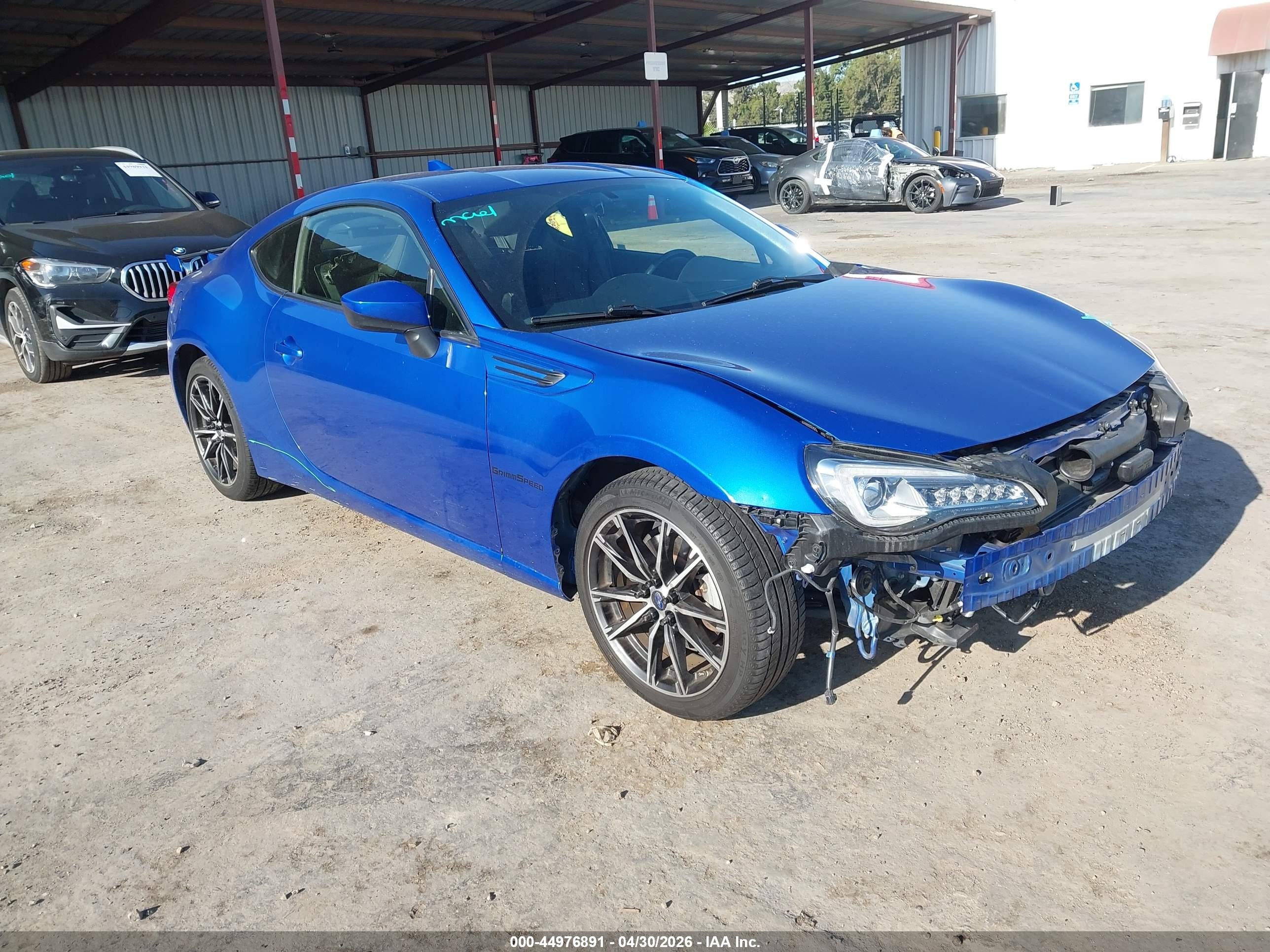 2018 Subaru BRZ Limited, VIN JF1ZCAC15J9602307 — Перед
