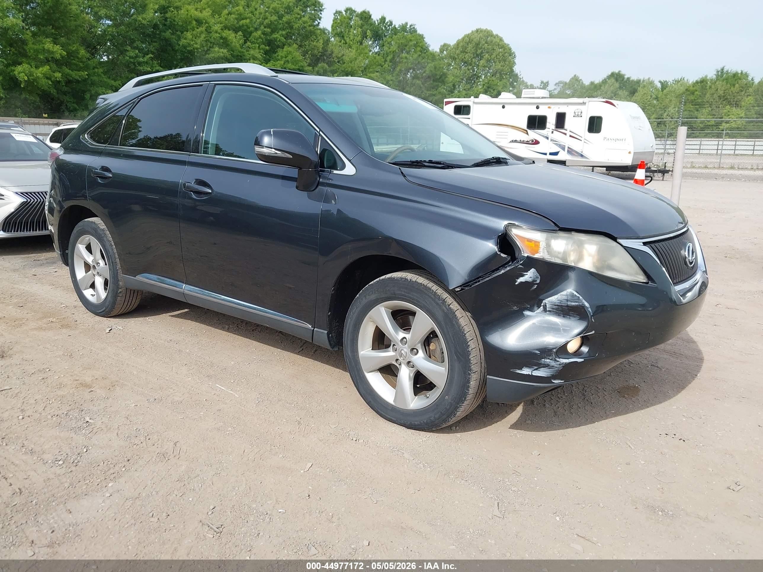 2010 Lexus RX 350, VIN 2T2BK1BA0AC051127 — Front end