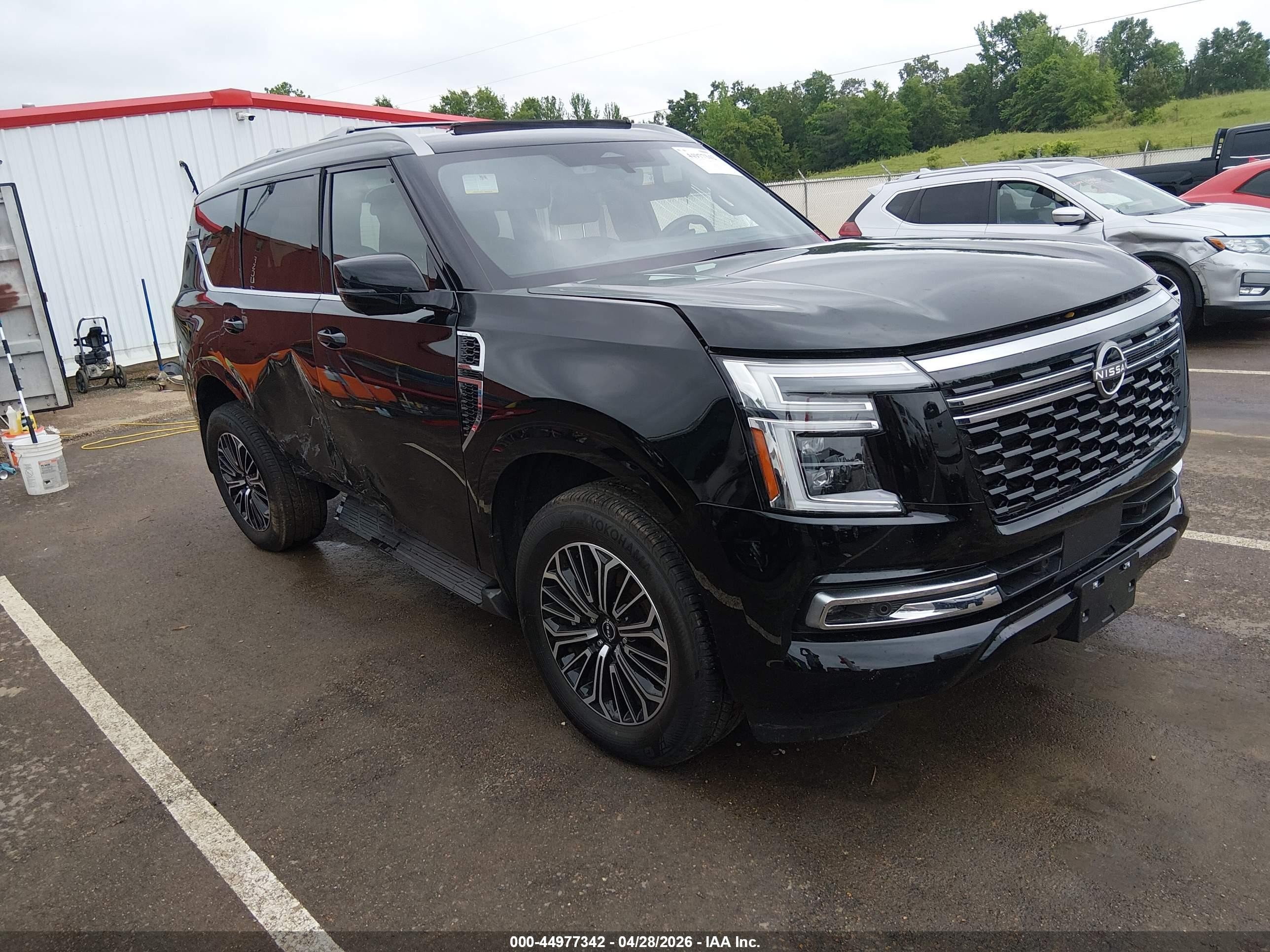 2025 Nissan Armada Platinum, VIN JN8AY3EA3S9001968 — Side