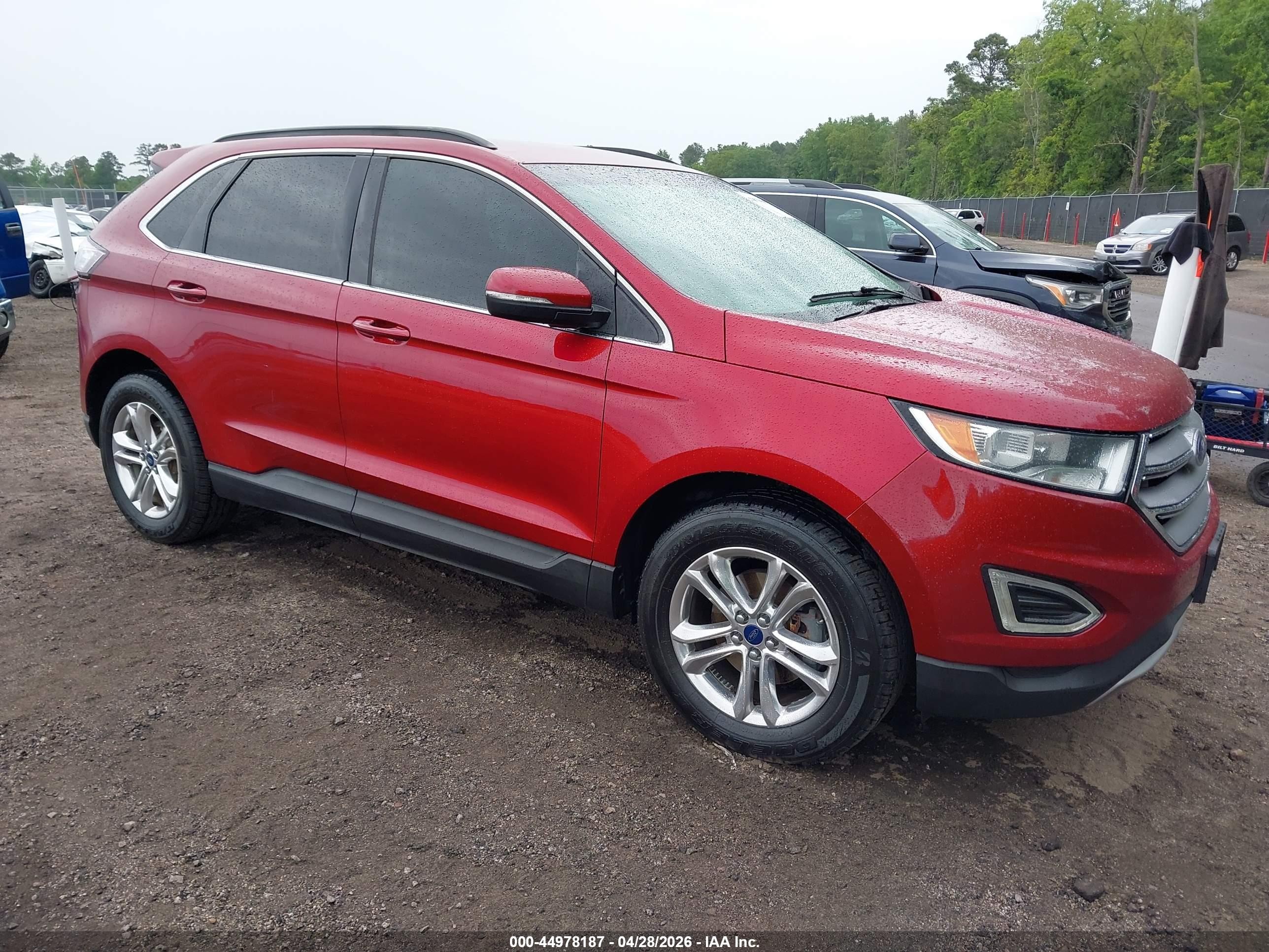 2015 Ford Edge SEL, VIN 2FMTK3J82FBB84566 — Бок