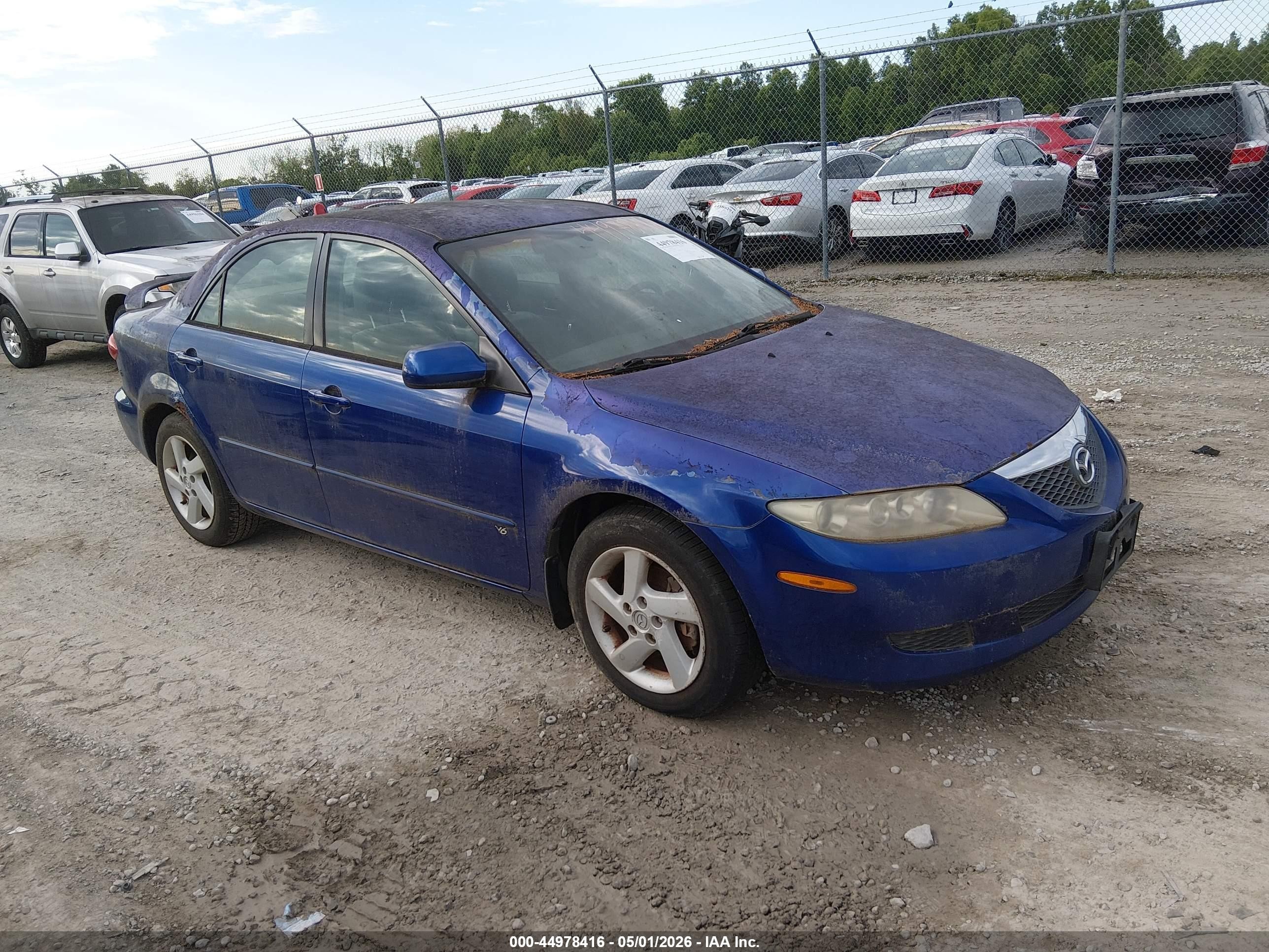 2003 Mazda 6 s, VIN 1YVFP80D635M25067 — Normal wear