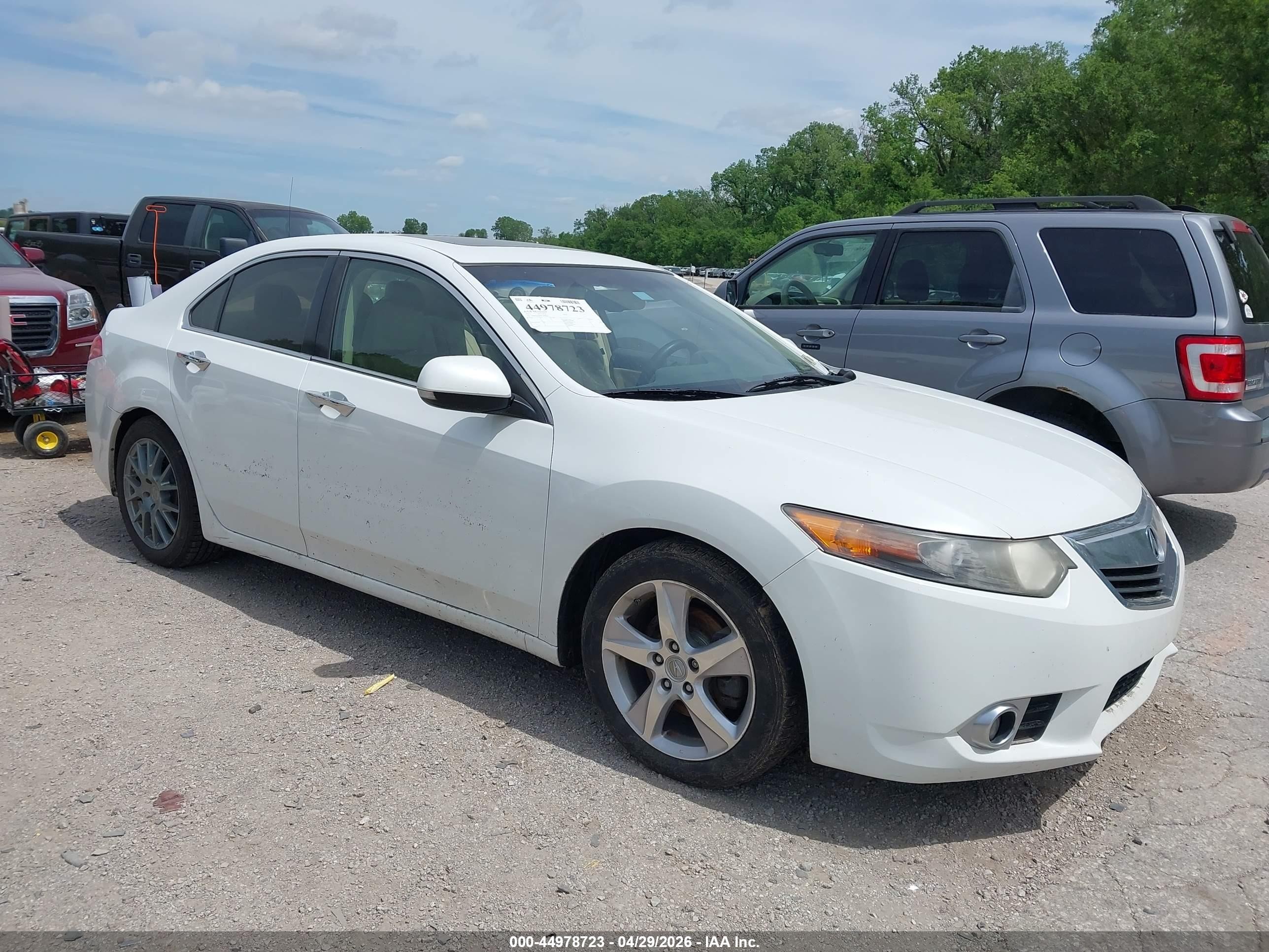 2013 Acura TSX, VIN JH4CU2F49DC009869 — Fresh water flood