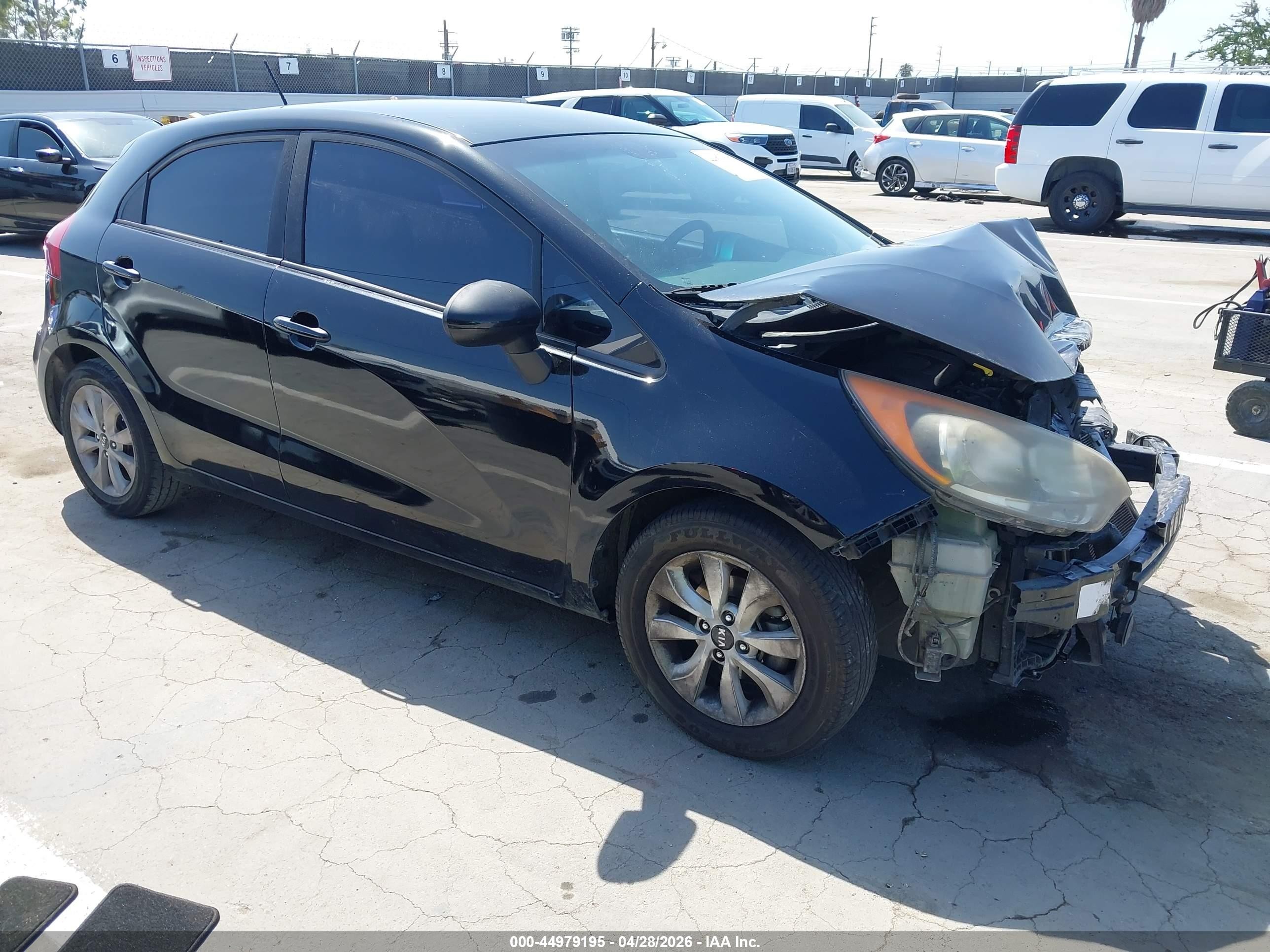 2016 Kia Rio SX, VIN KNADN5A39G6678310 — All over
