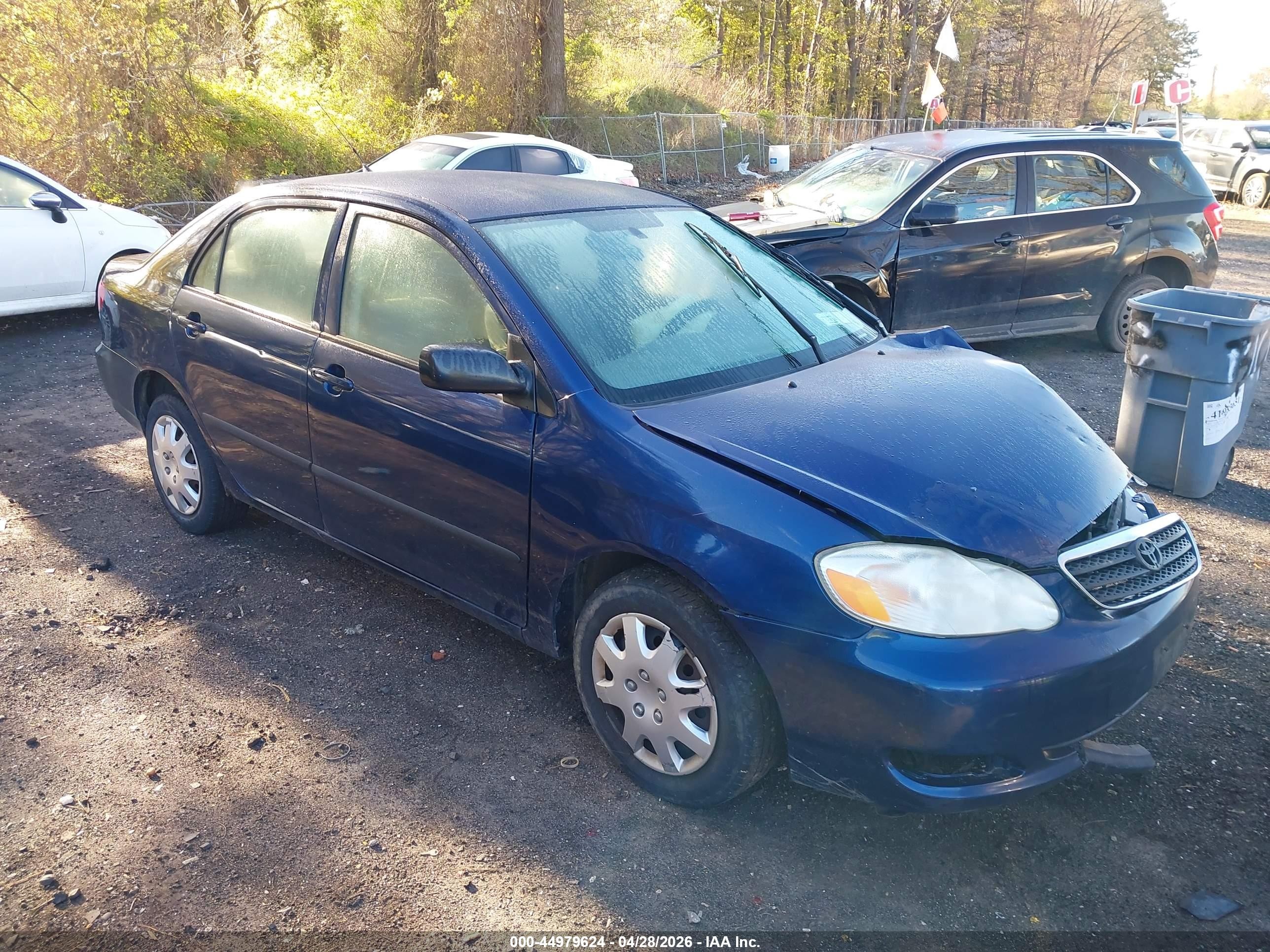 2008 Toyota Corolla CE, VIN 1NXBR32E78Z030962 — Normal wear
