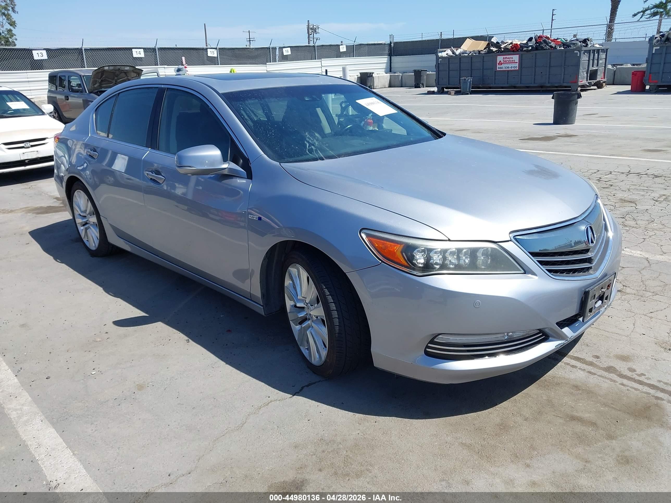 2016 Acura RLX Hybrid Advance, VIN JH4KC2F96GC000044 — All over