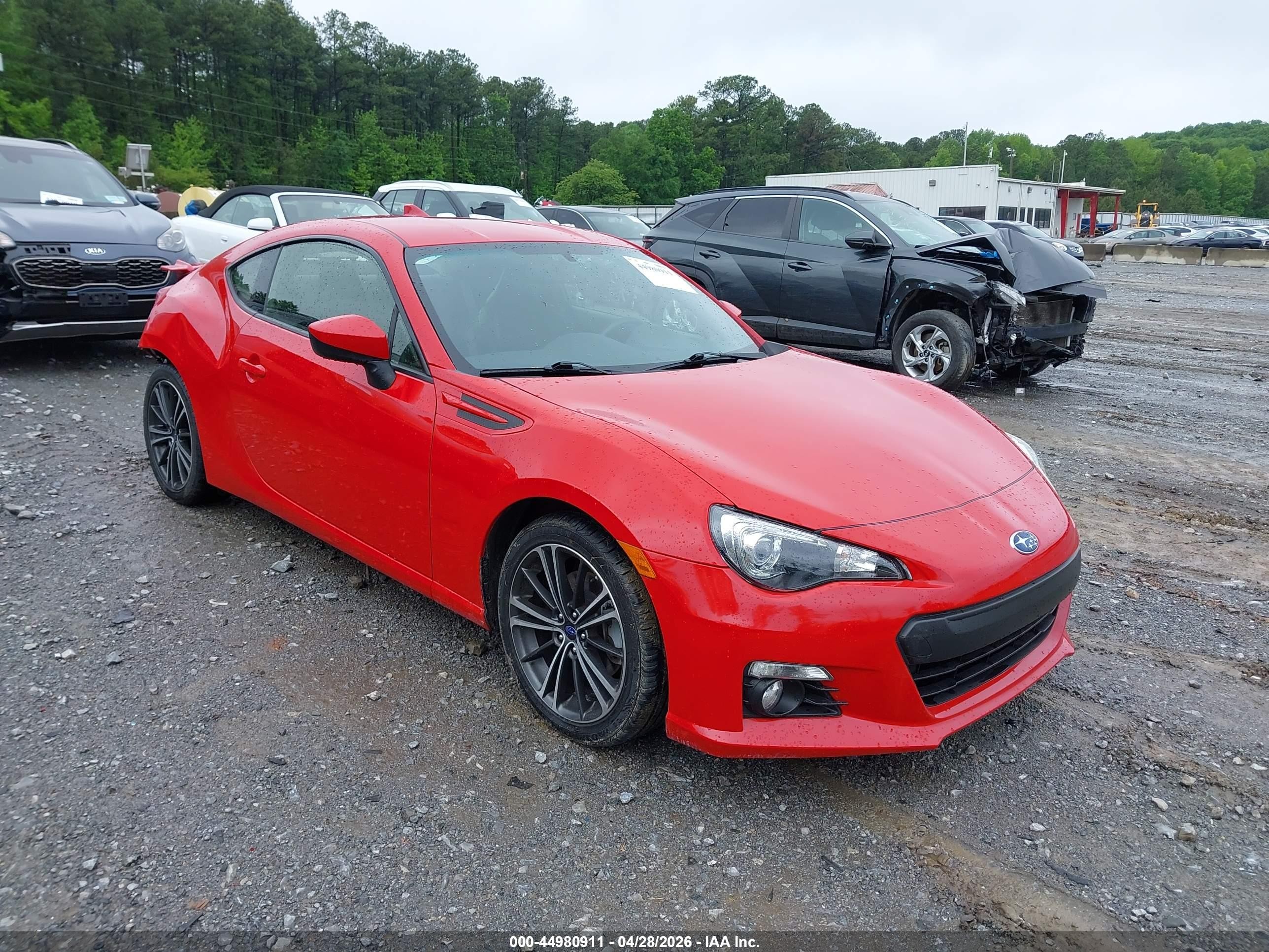 2015 Subaru BRZ Limited, VIN JF1ZCAC19F8601478 — Rear end