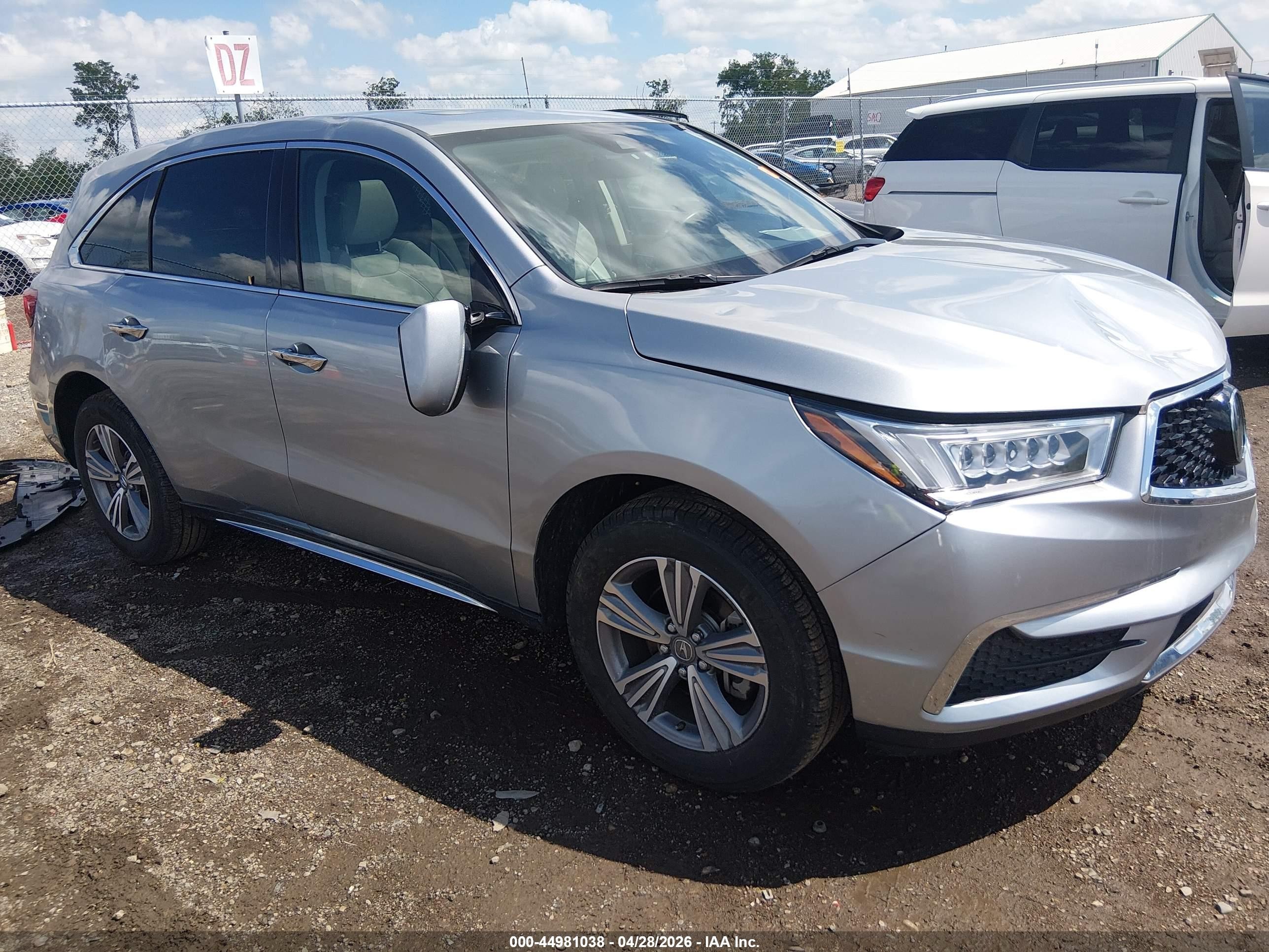 2020 Acura MDX, VIN 5J8YD4H36LL036857 — Стихия