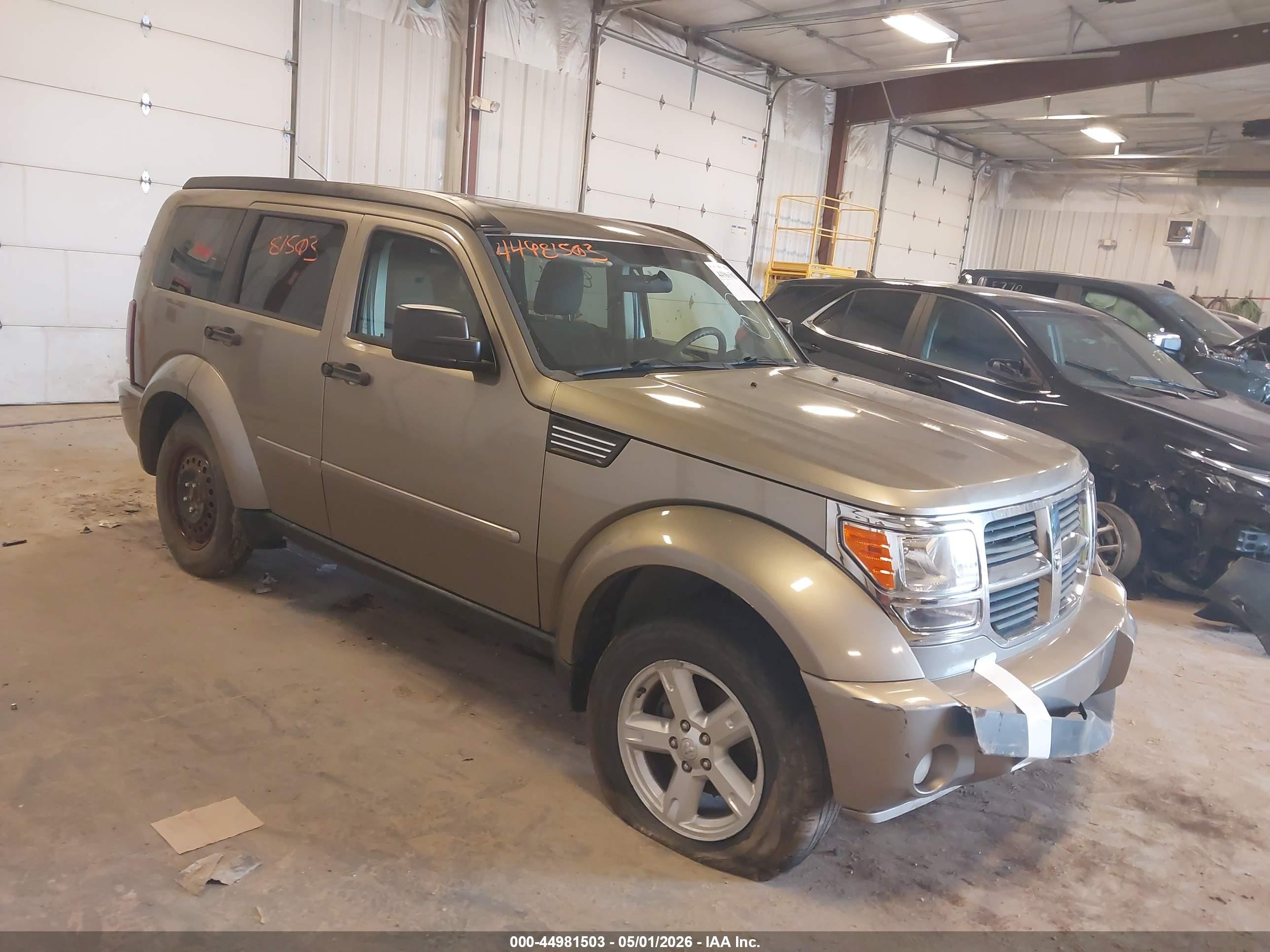 2007 Dodge Nitro SXT, VIN 1D8GU28K27W737570 — Mechanical