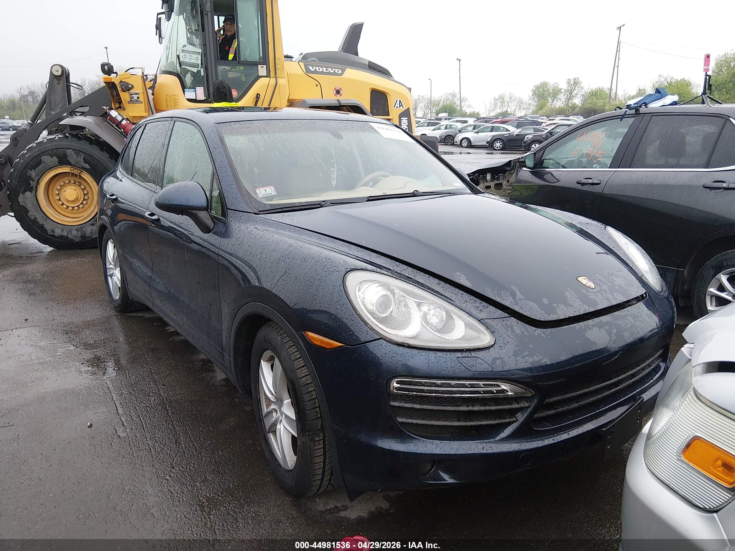 2012 Porsche Cayenne S, VIN WP1AB2A28CLA45313 — Water / flood