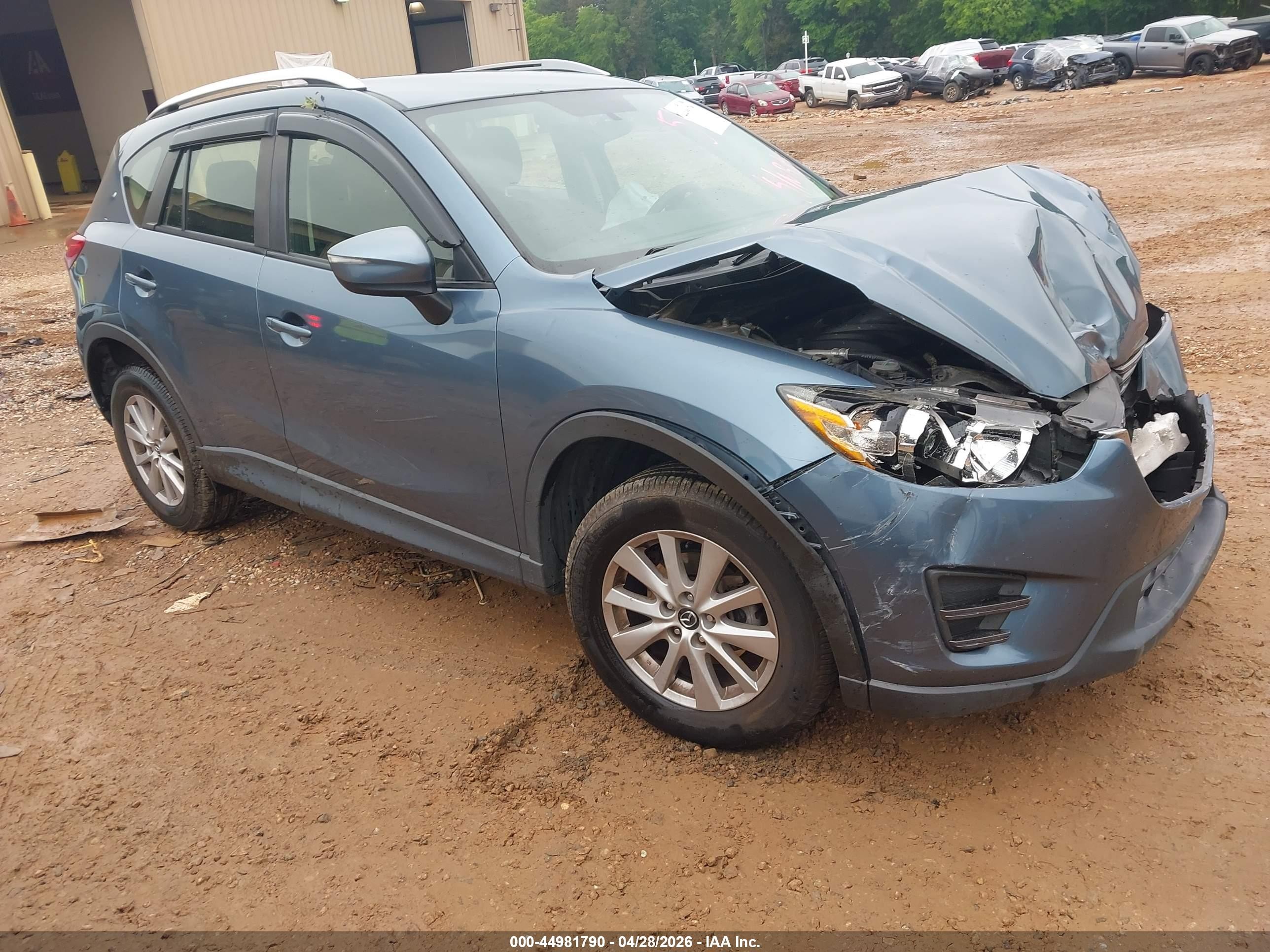 2016 Mazda CX-5 Sport, VIN JM3KE2BY9G0645465 — Front end