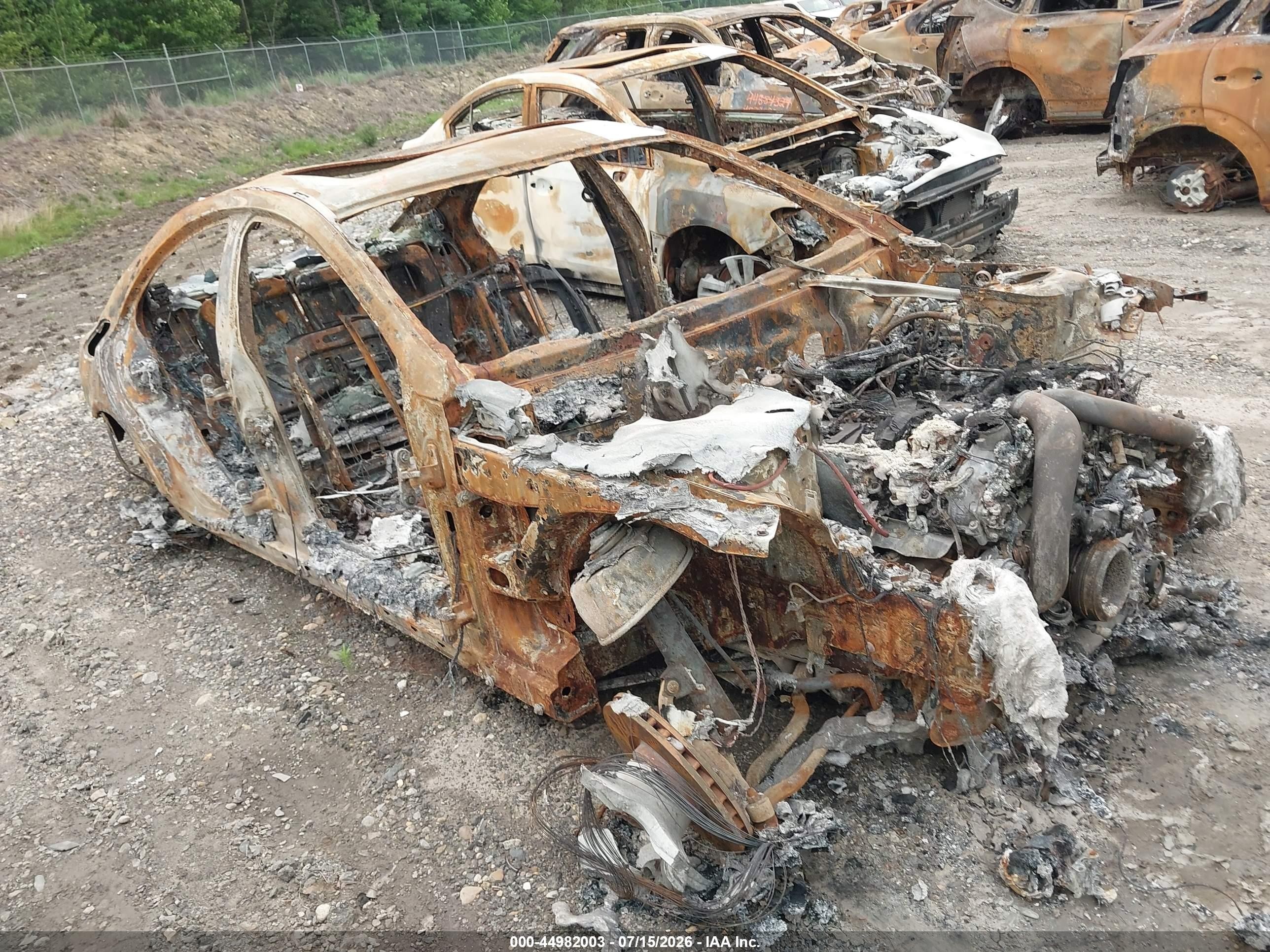 2014 Mercedes-Benz CLS 550, VIN WDDLJ7DBXEA128946 — Burn