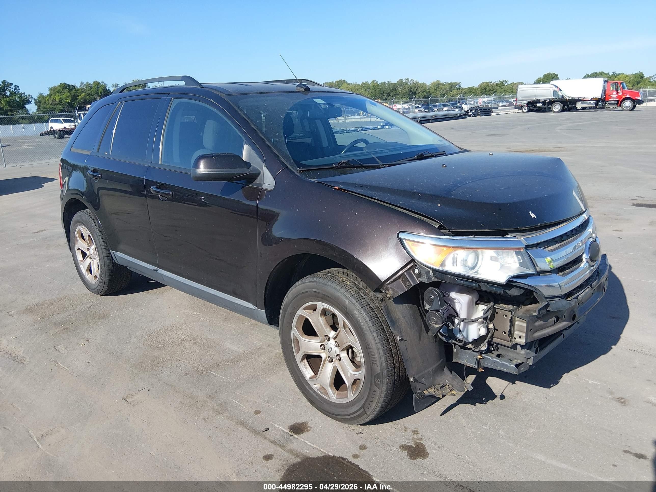 2013 Ford Edge SEL, VIN 2FMDK3JC9DBB42028 — Front end