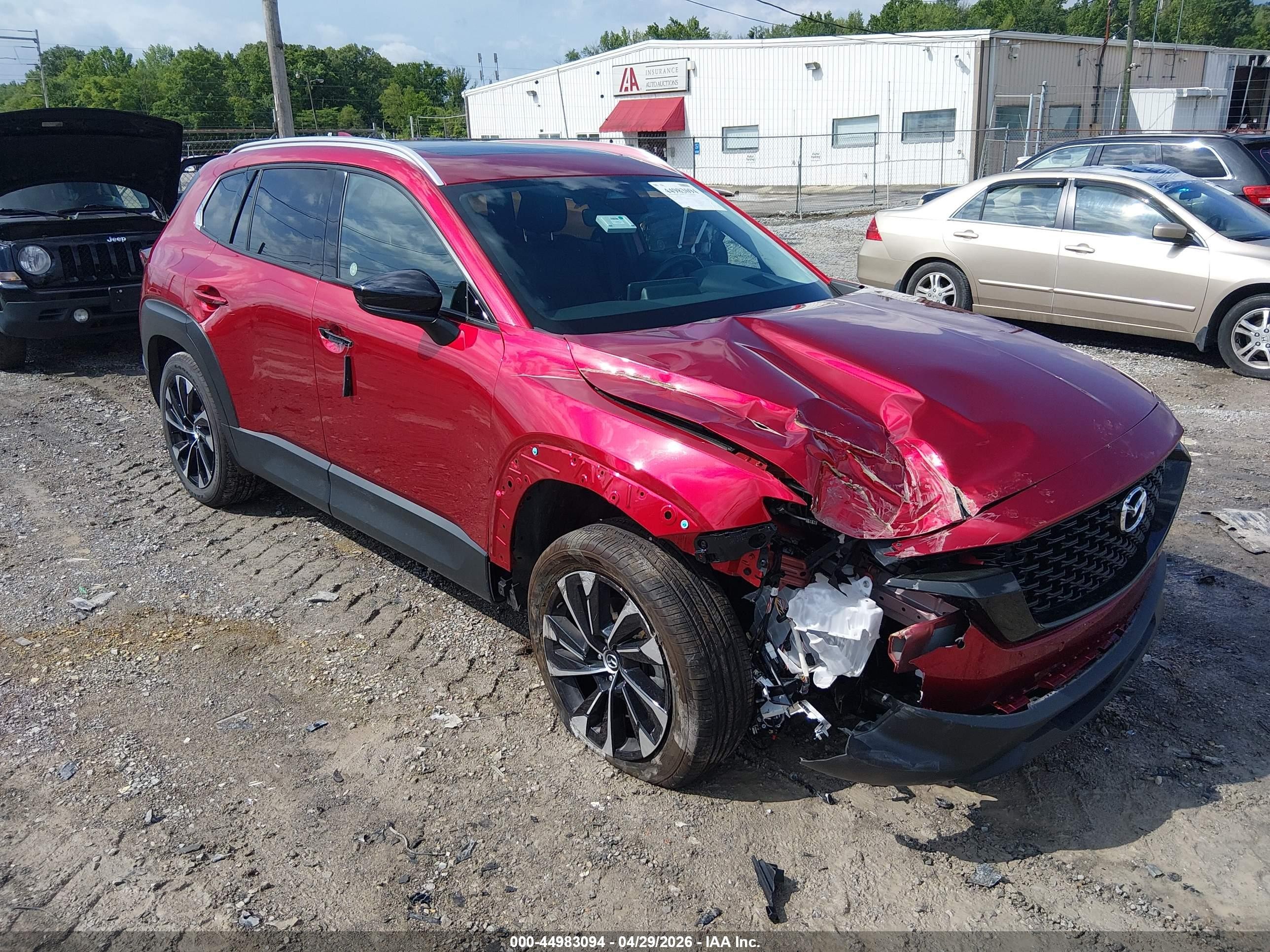2026 Mazda CX-50 Hybrid Premium Plus, VIN 7MMVAAEW3TN145742 — Front end