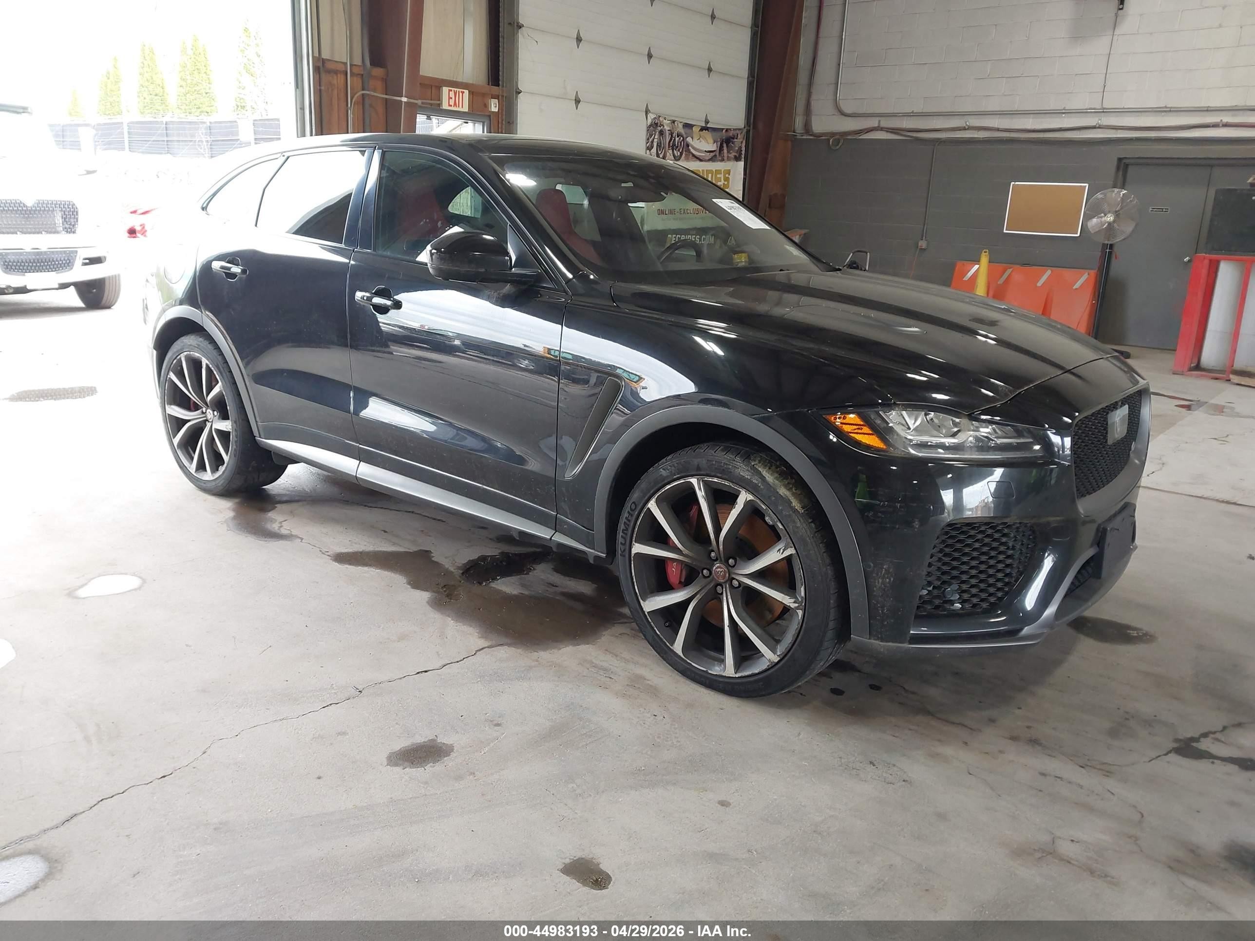 2020 Jaguar F-Pace SVR, VIN SADCZ2EEXLA617377 — Фото с аукциона
