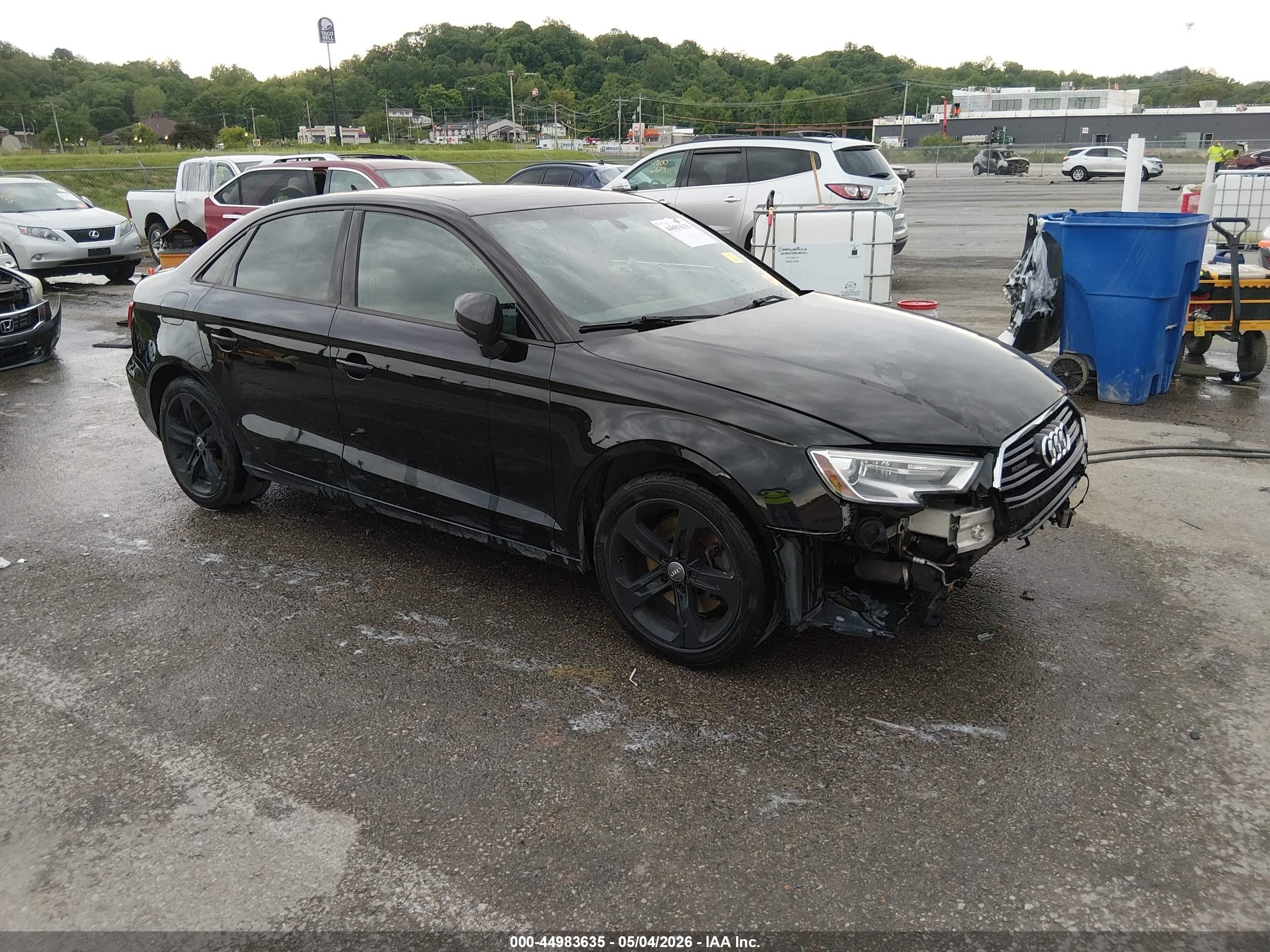 2018 Audi A3 Premium, VIN WAUB8GFF9J1022206 — Front end