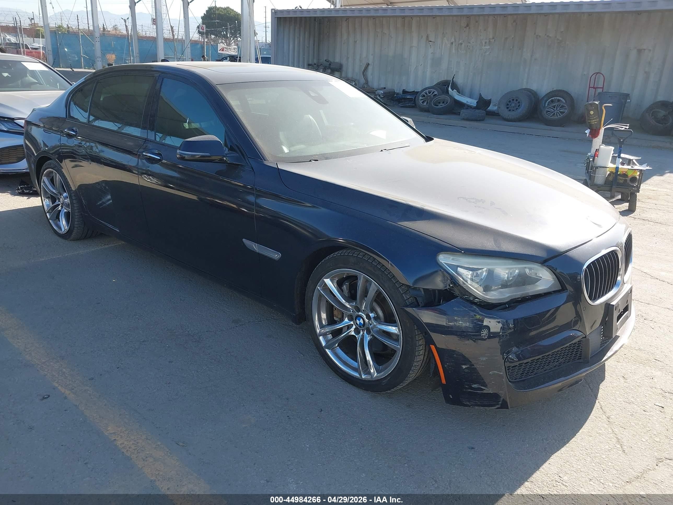 2013 BMW 7 Series 750Li xDrive, VIN WBAYF8C59DD140163 — Side