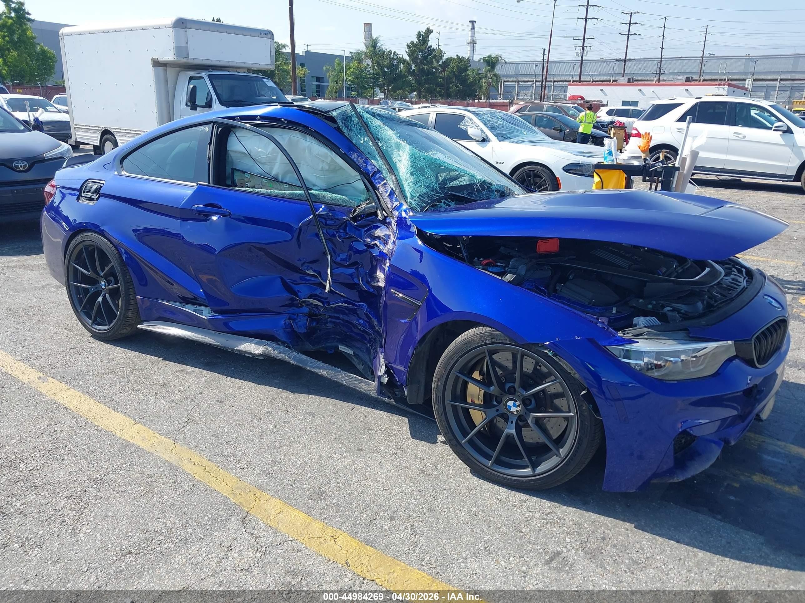 2019 BMW M4 CS, VIN WBS3S7C56KAC09355 — Side