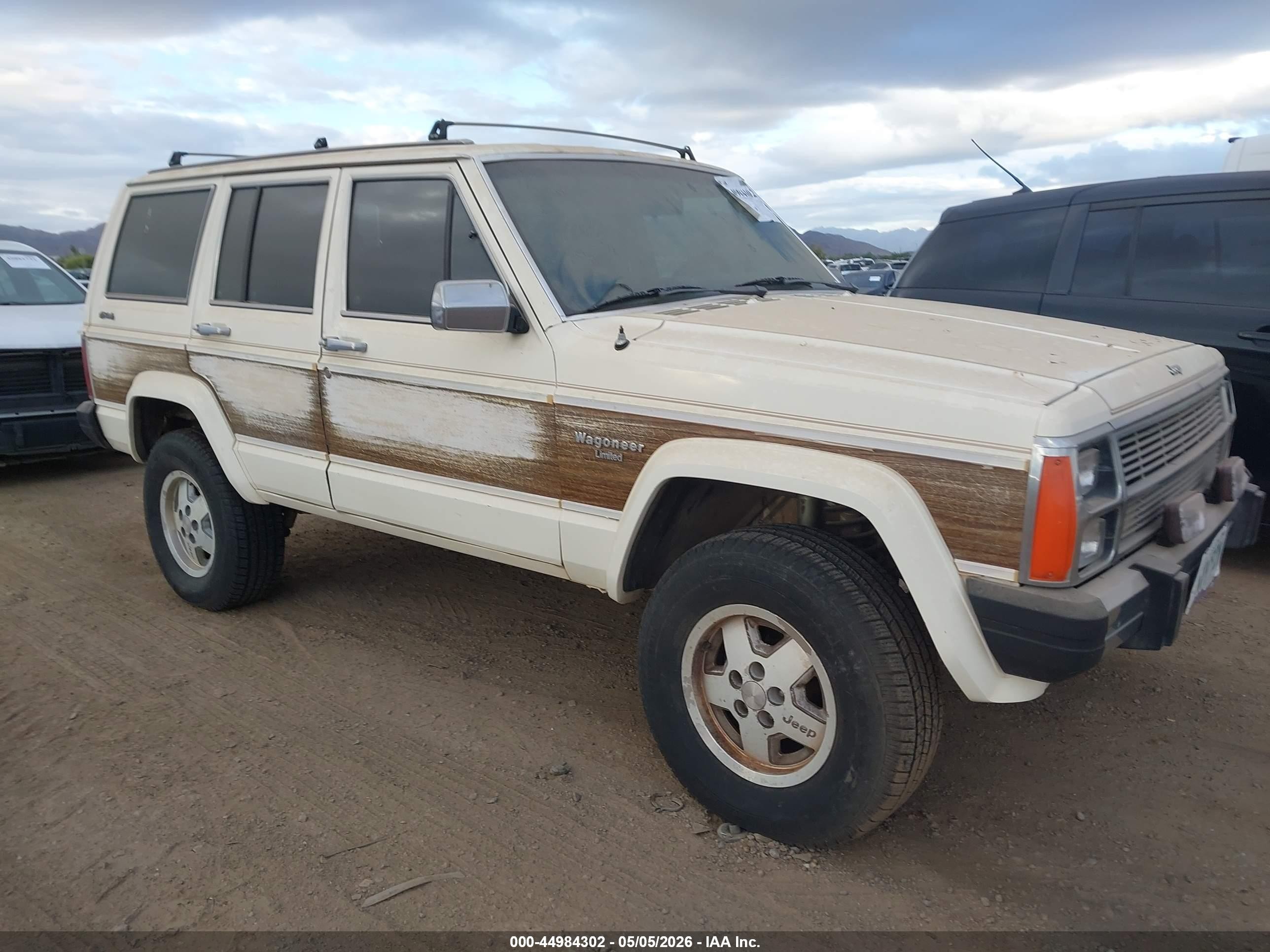 1987 Jeep Grand Wagoneer, VIN 1JCMT7542HT022135 — Обычный износ