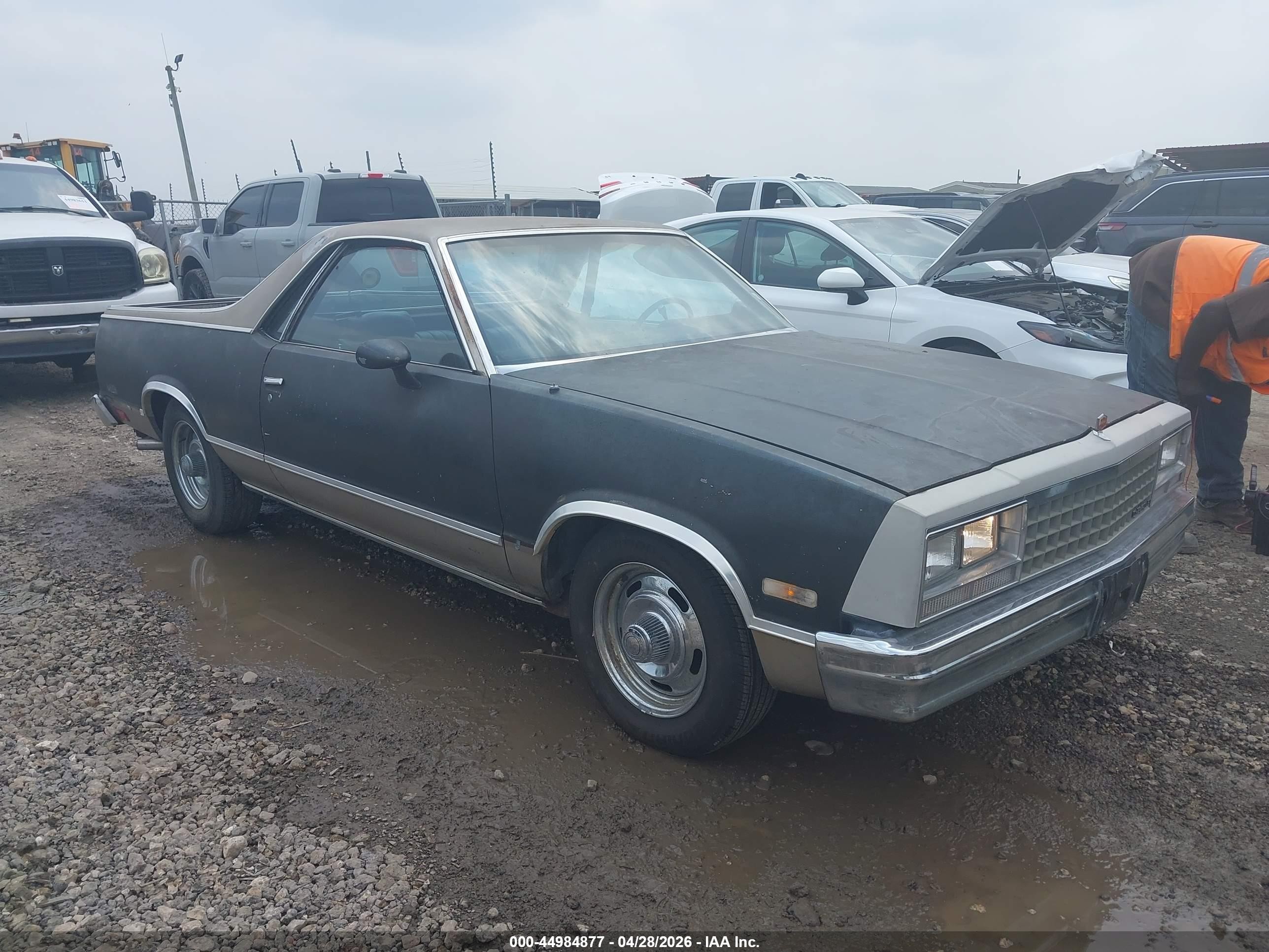 1984 Chevrolet El Camino, VIN 1GCCW80H6ER219340 — Normal wear