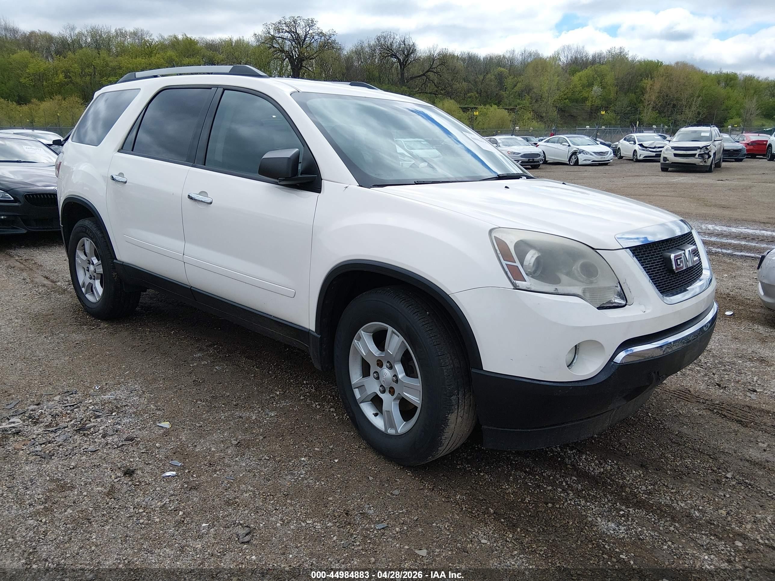 2011 GMC Acadia SLE, VIN 1GKKVPED0BJ115309 — Обычный износ