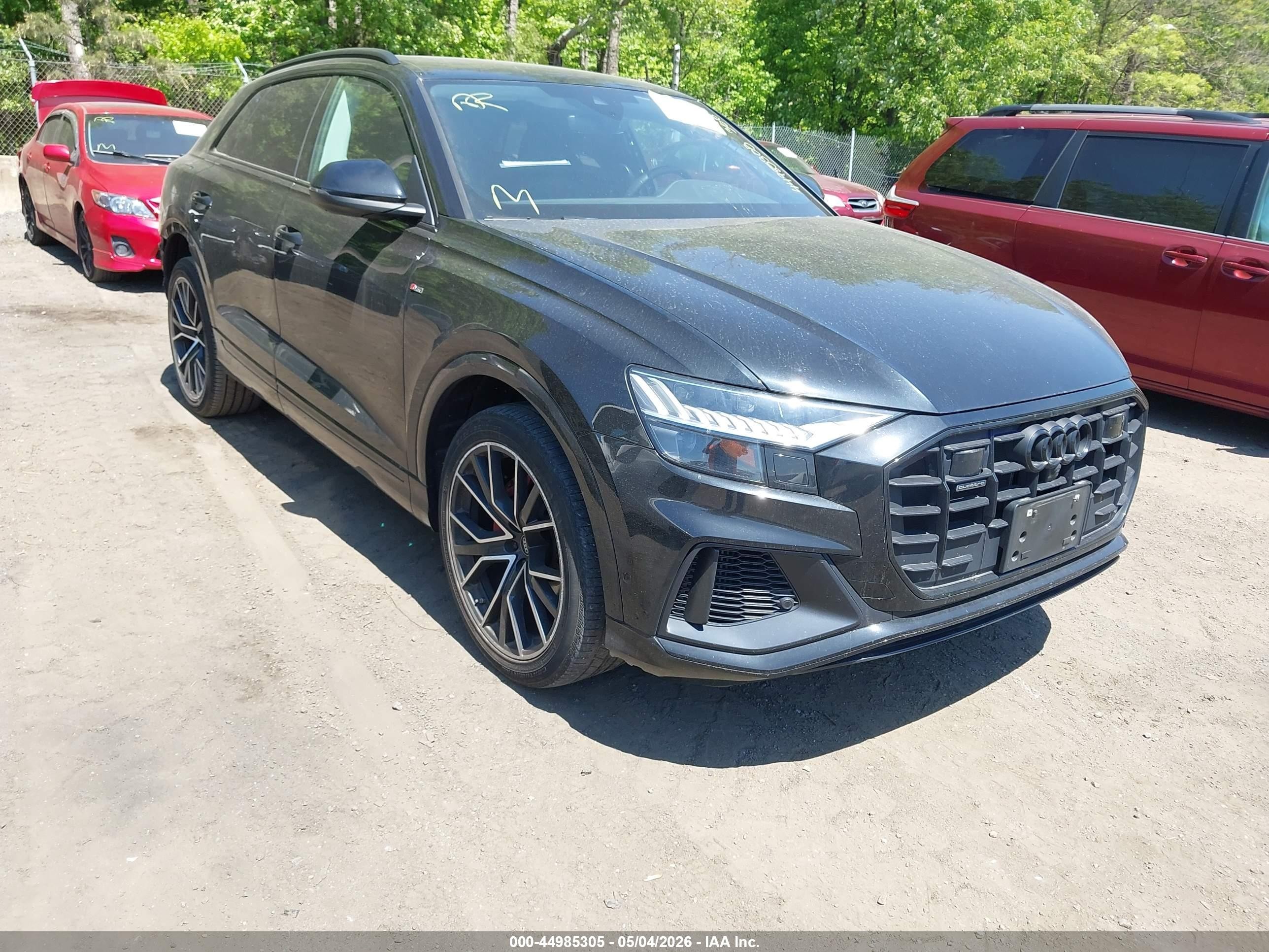 2023 Audi Q8 Premium Plus, VIN WA1EVBF11PD010875 — Rear end