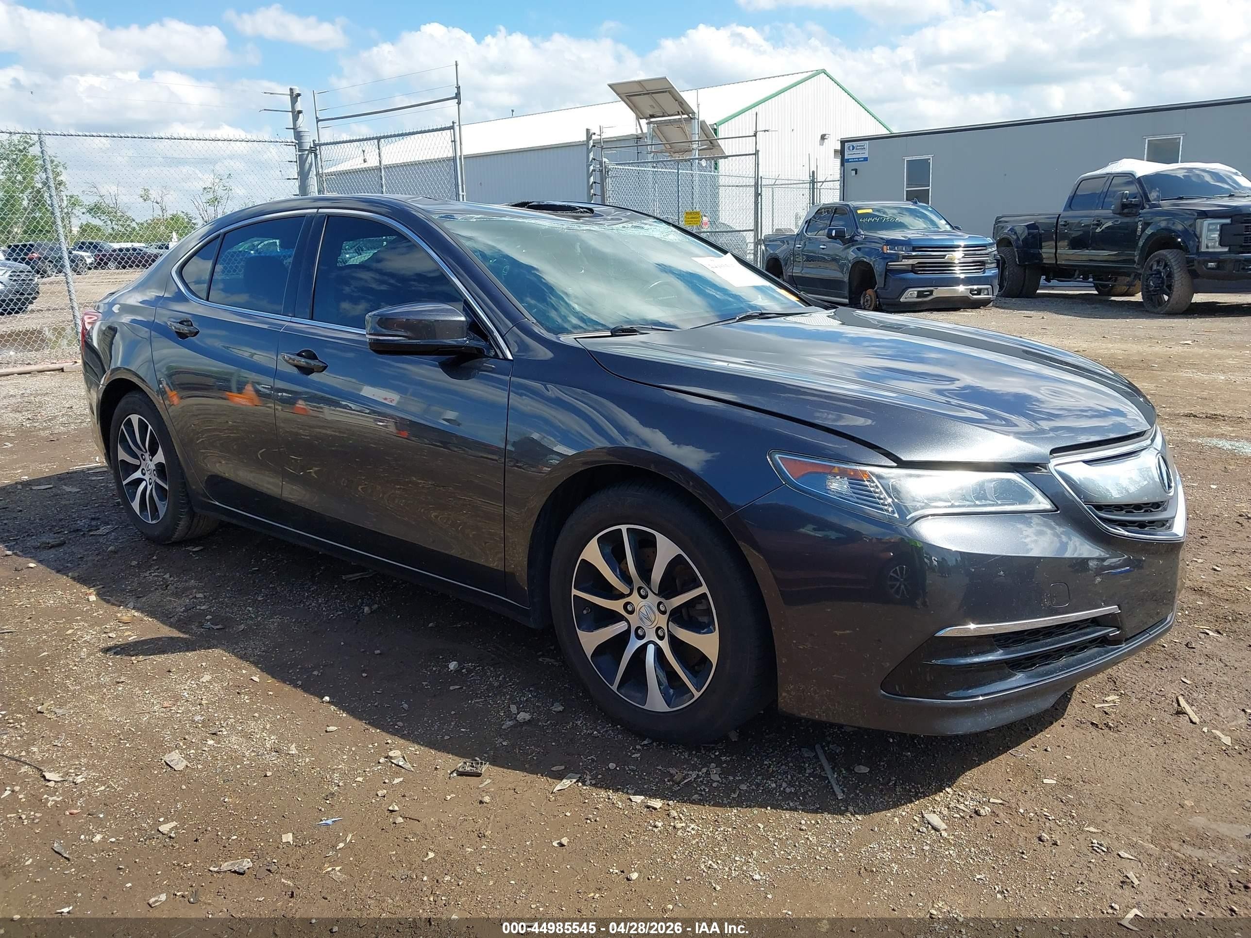 2015 Acura TLX Technology, VIN 19UUB1F52FA029735 — Крыша
