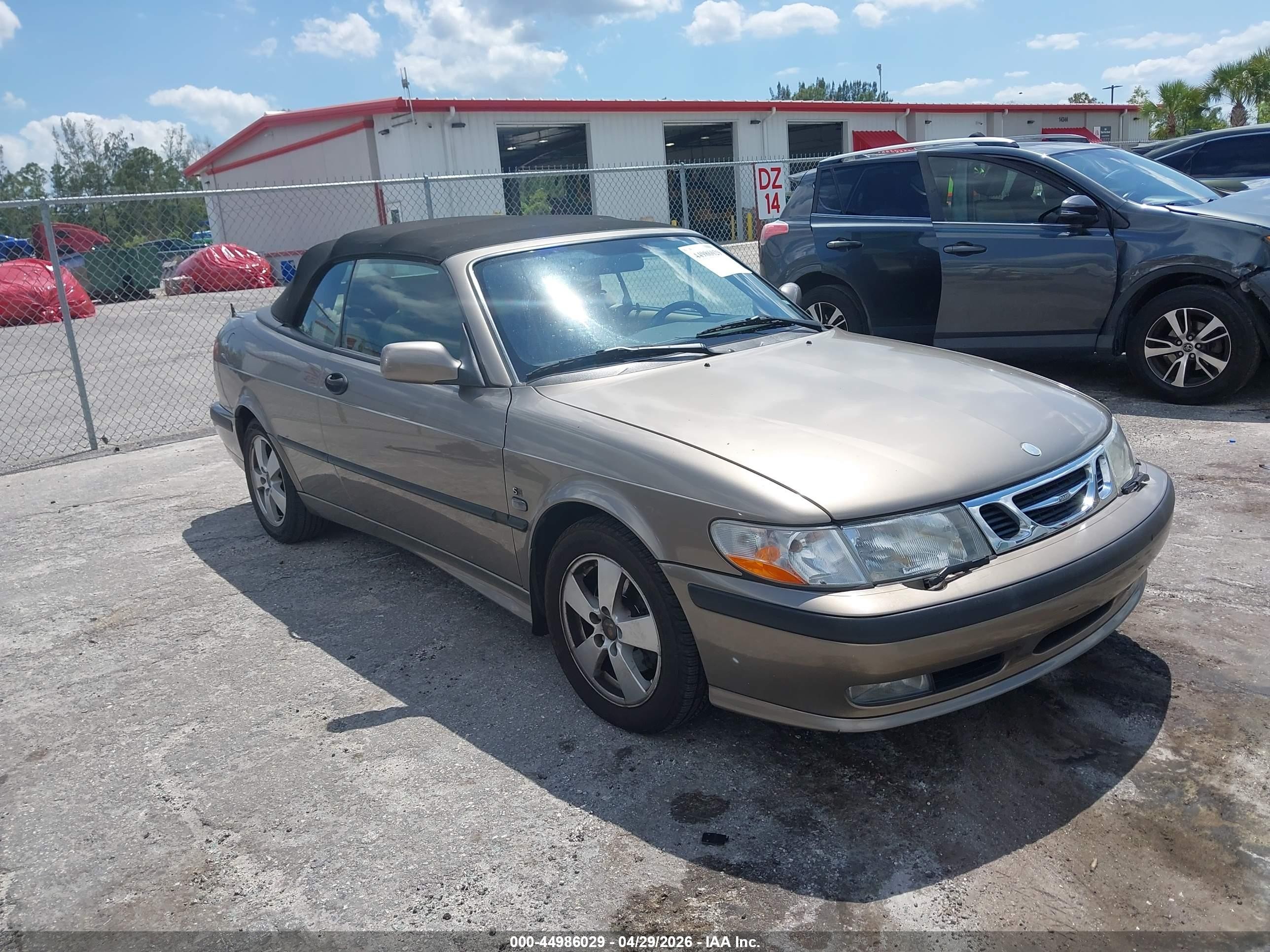 2002 Saab 9-3 SE, VIN YS3DF75KX27005020 — Обычный износ