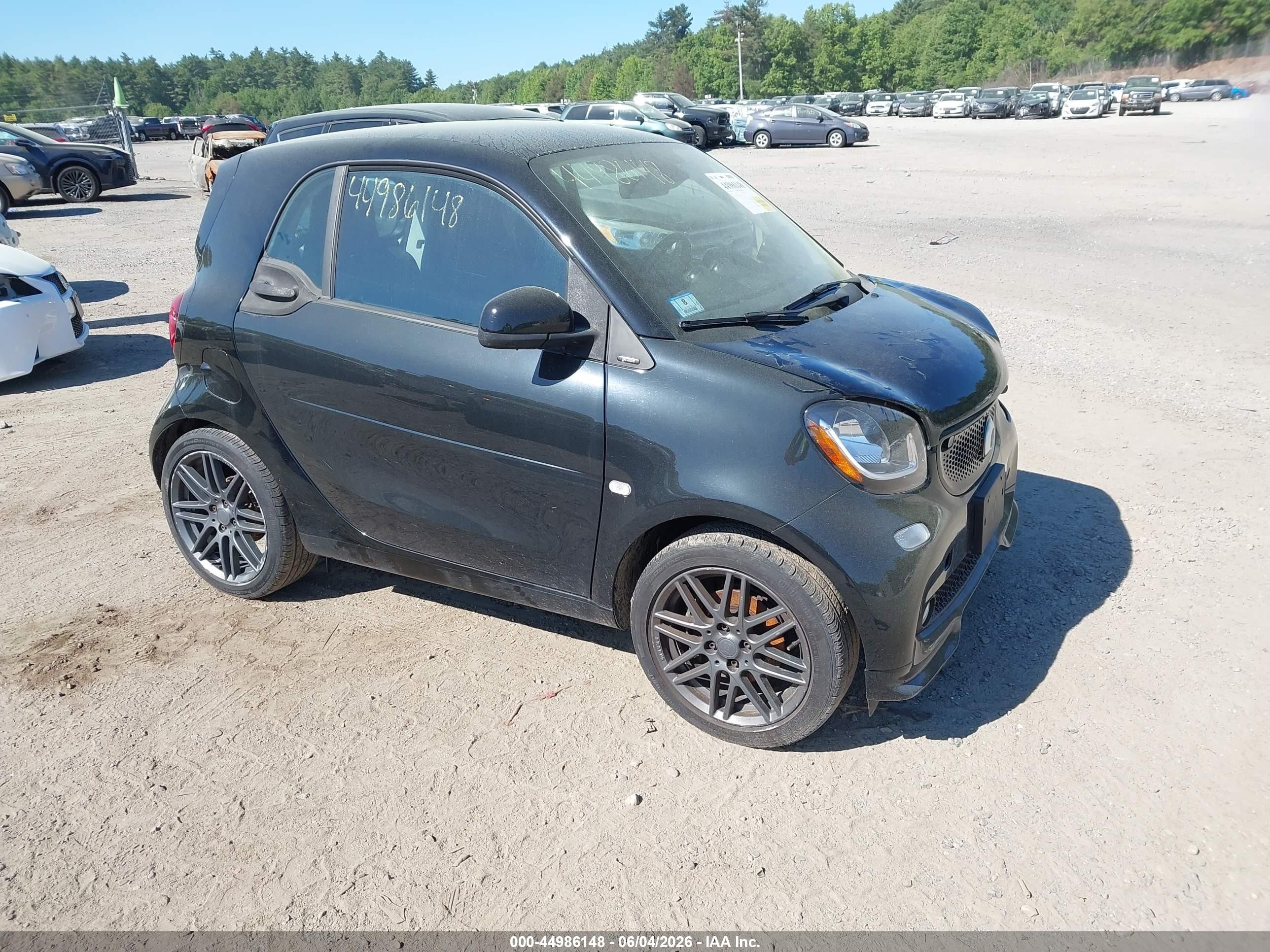 2017 Smart fortwo Pure, VIN WMEFJ5DA0HK172618 — All over