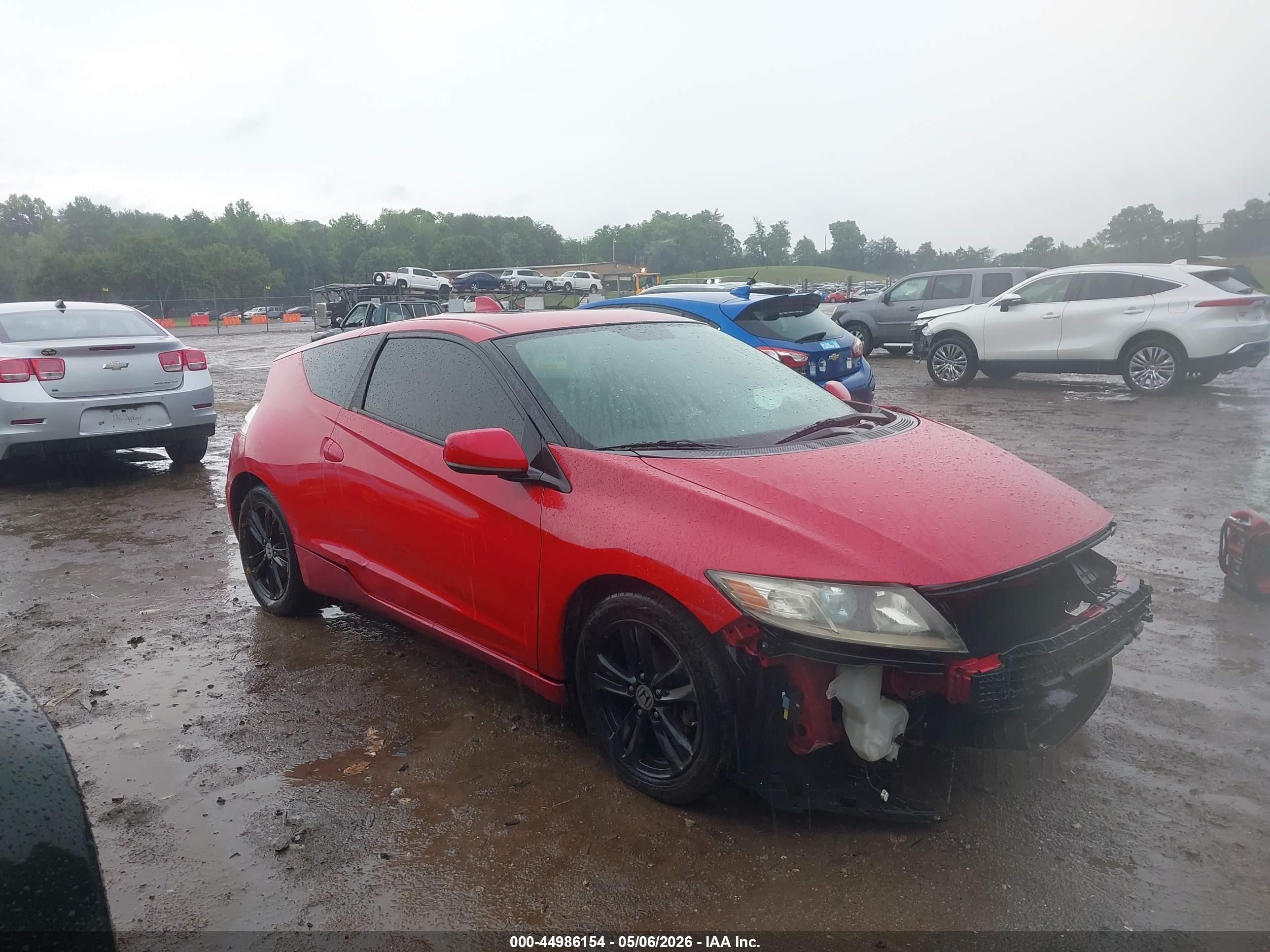 2012 Honda CR-Z, VIN JHMZF1D48CS002255 — Front end