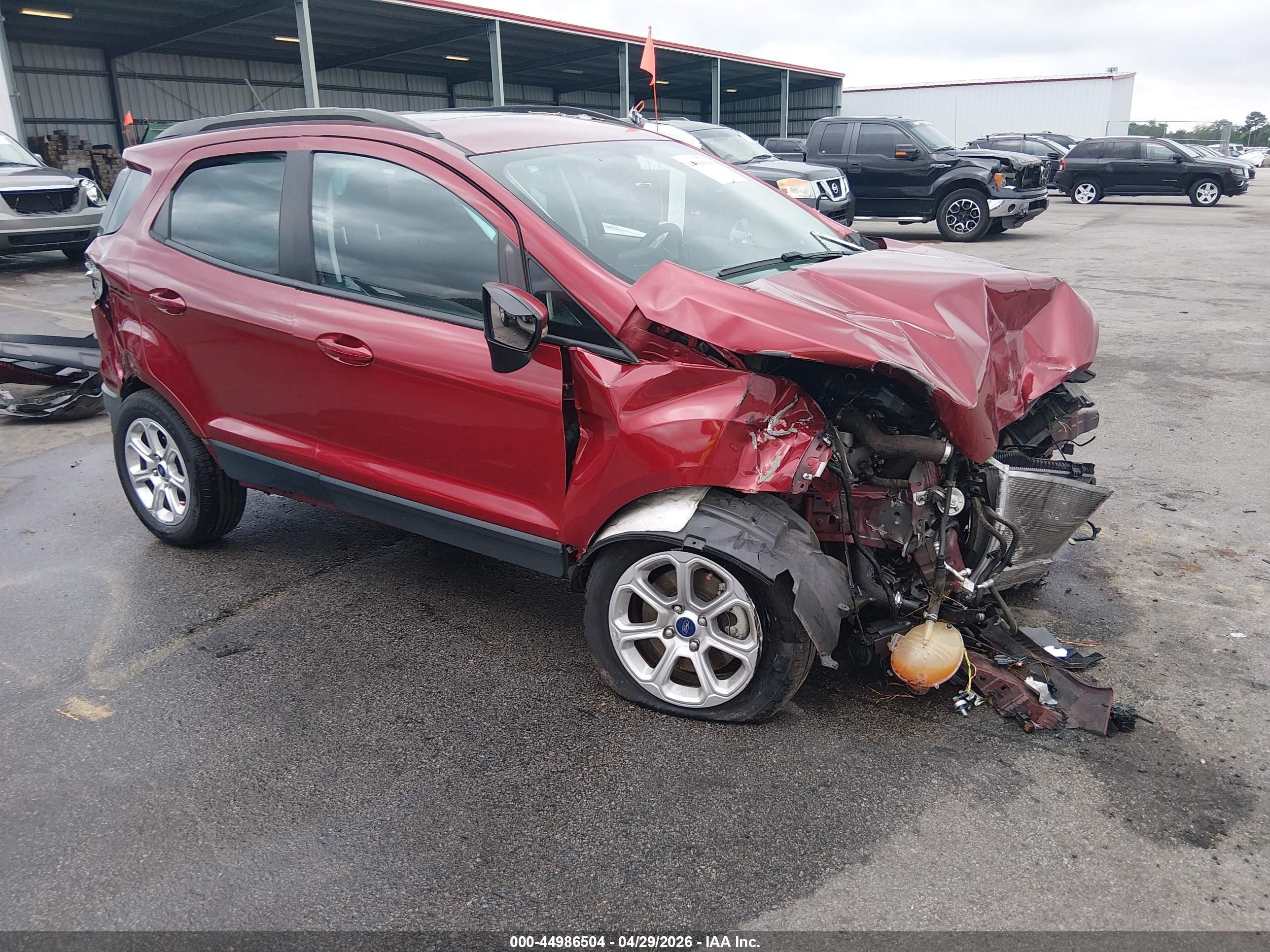 2021 Ford EcoSport SE, VIN MAJ3S2GE6MC453957 — Front end