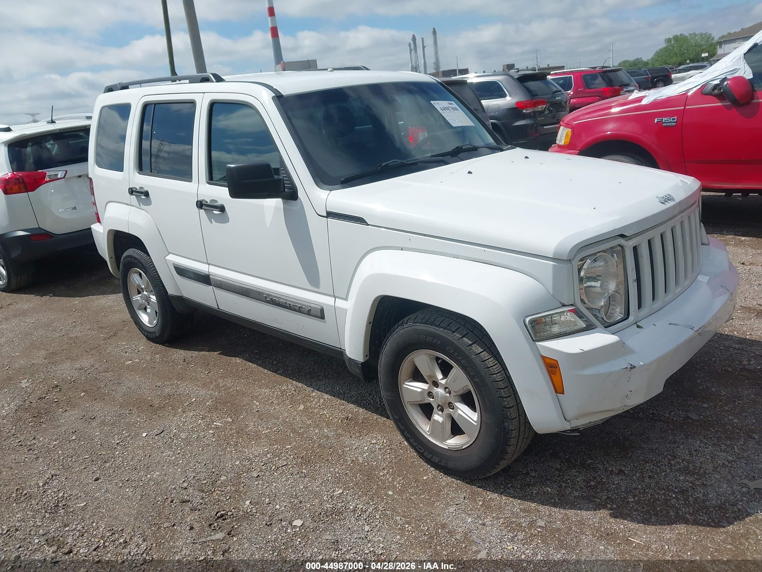 2012 Jeep Liberty Sport, VIN 1C4PJMAK4CW172939 — Обычный износ