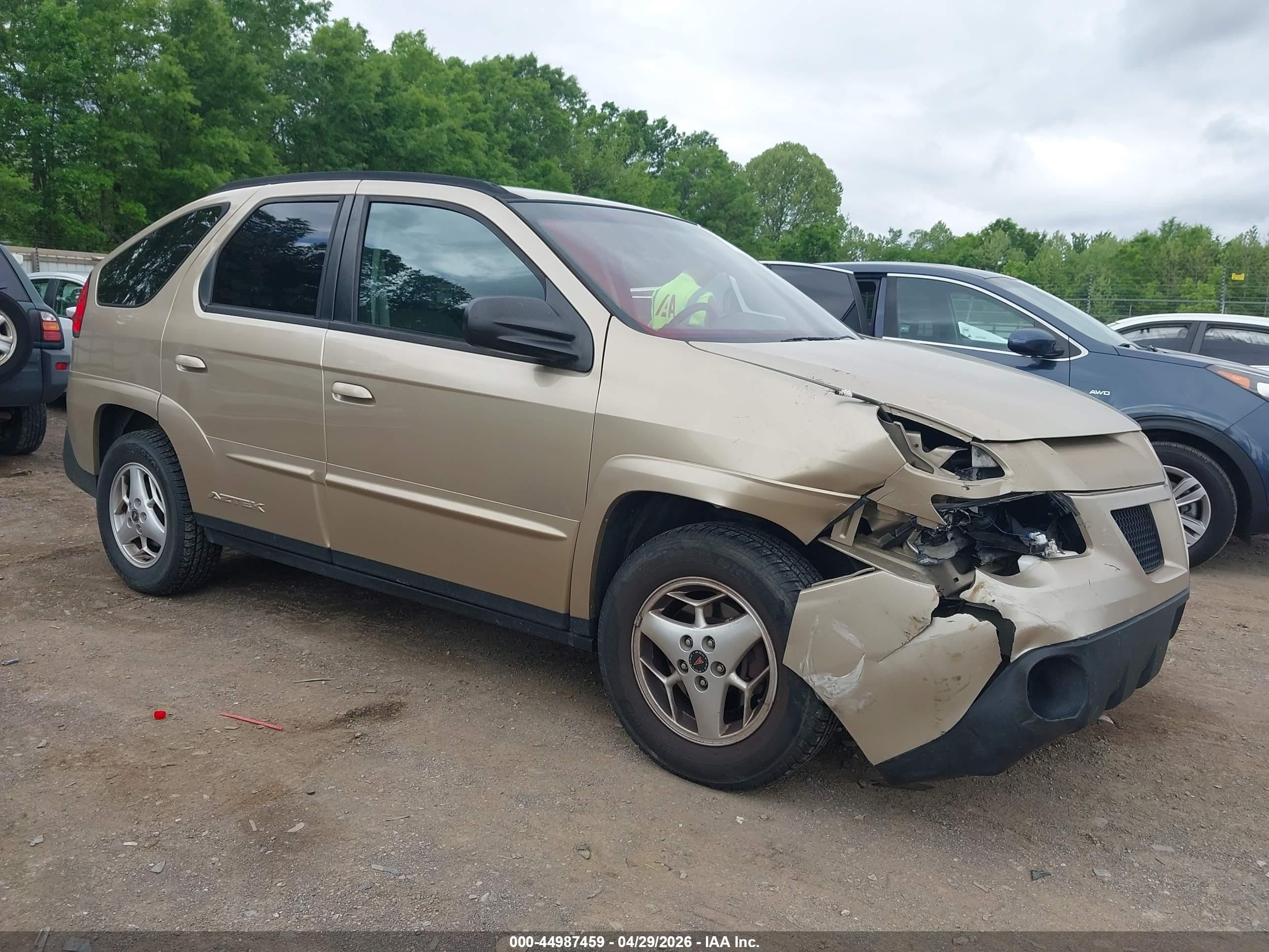 2005 Pontiac Aztek, VIN 3G7DB03E95S513037 — Front end