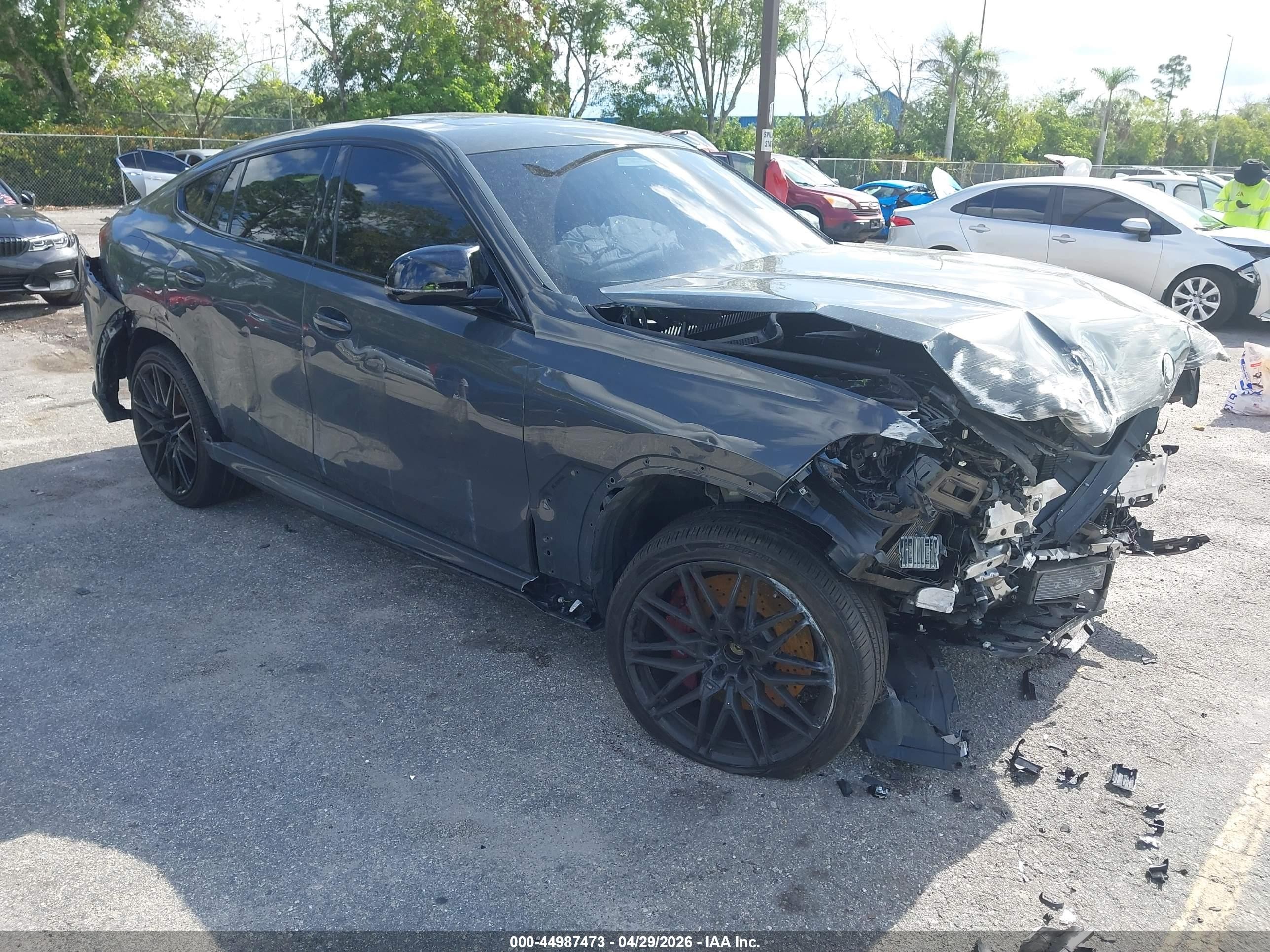 2025 BMW X6 M, VIN 5YM23ET06S9X13483 — All over