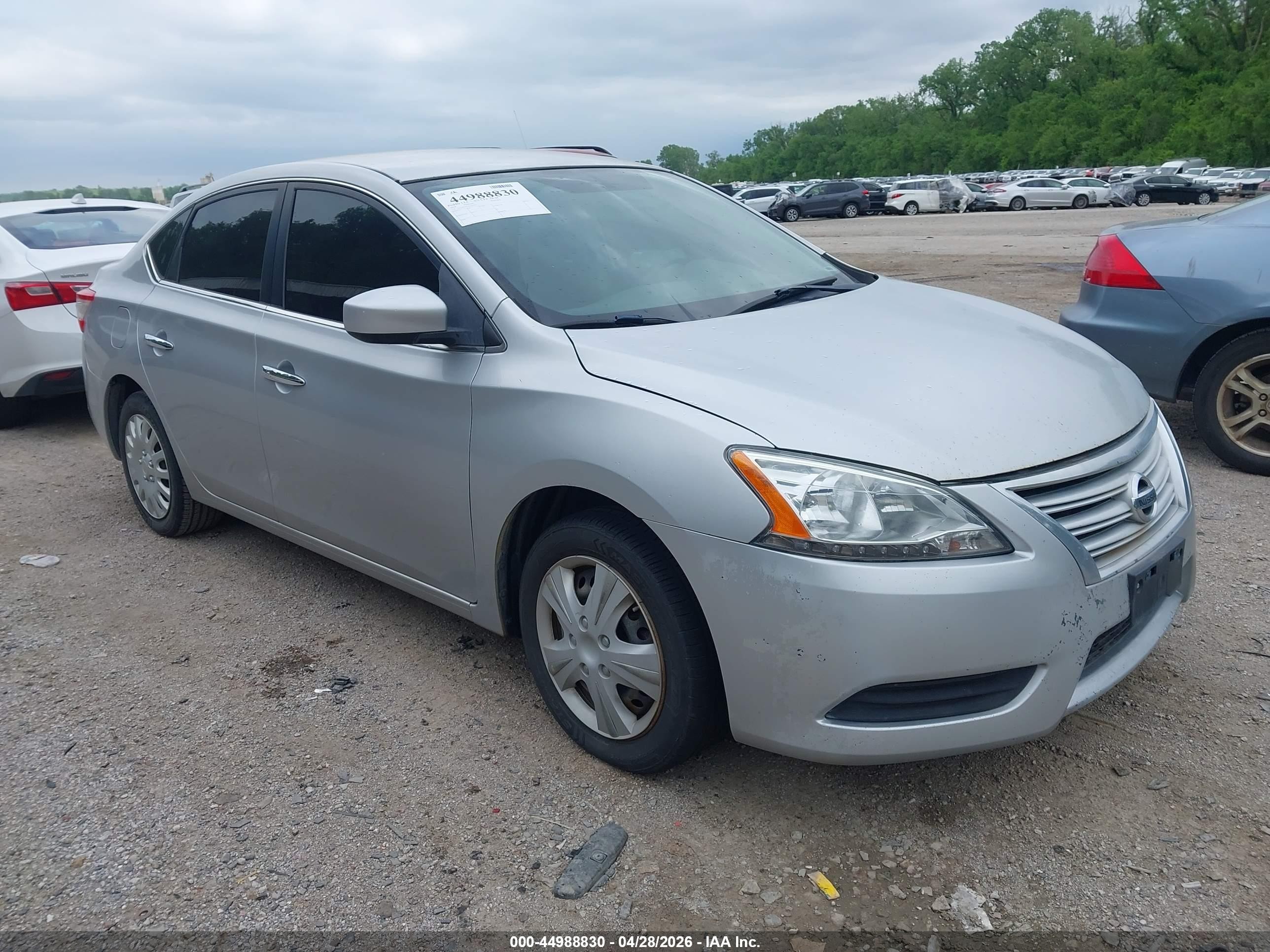 2014 Nissan Sentra SV, VIN 3N1AB7AP1EY250219 — Normal wear