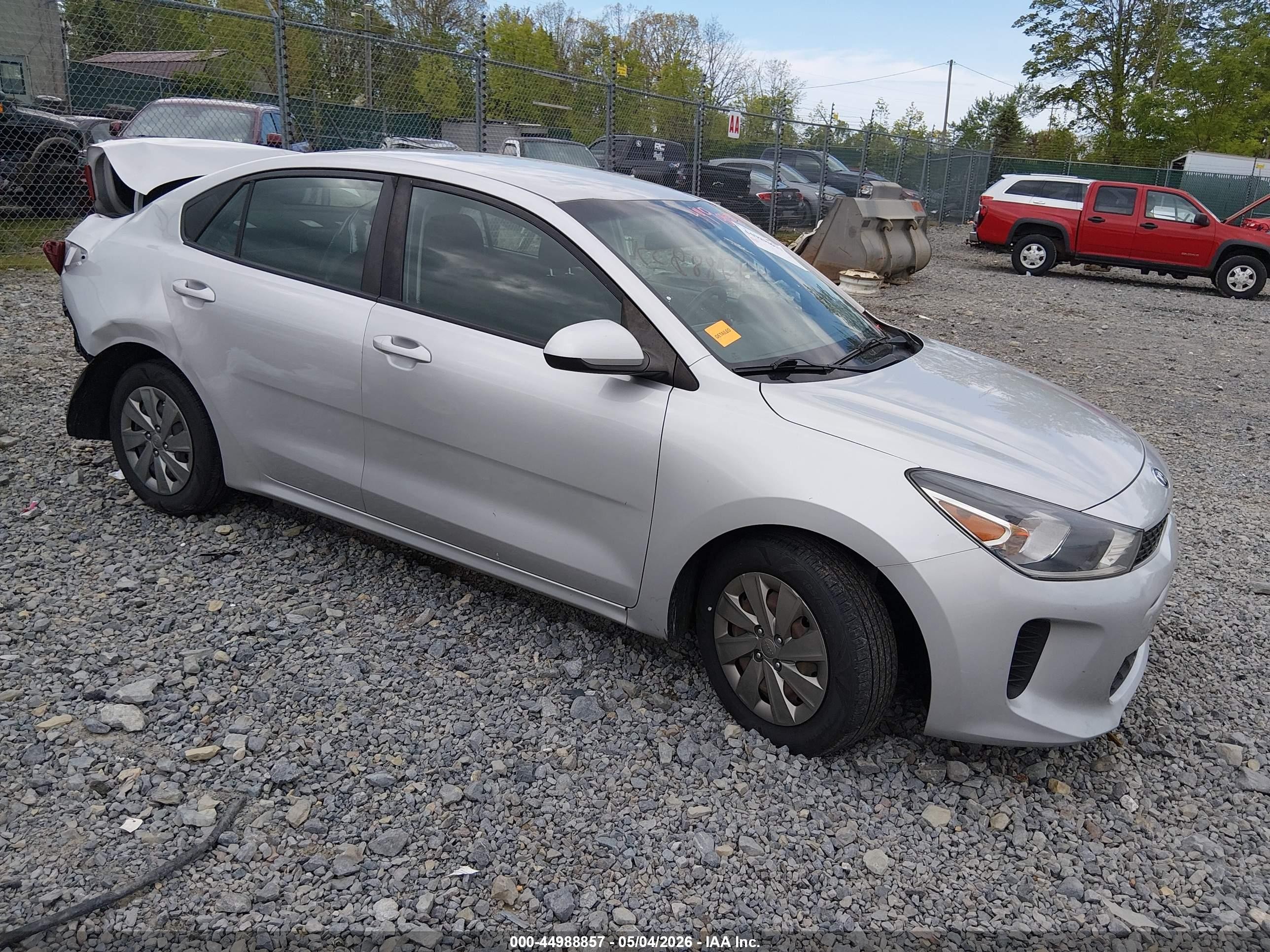2020 Kia Rio S, VIN 3KPA24AD2LE296111 — Rear end