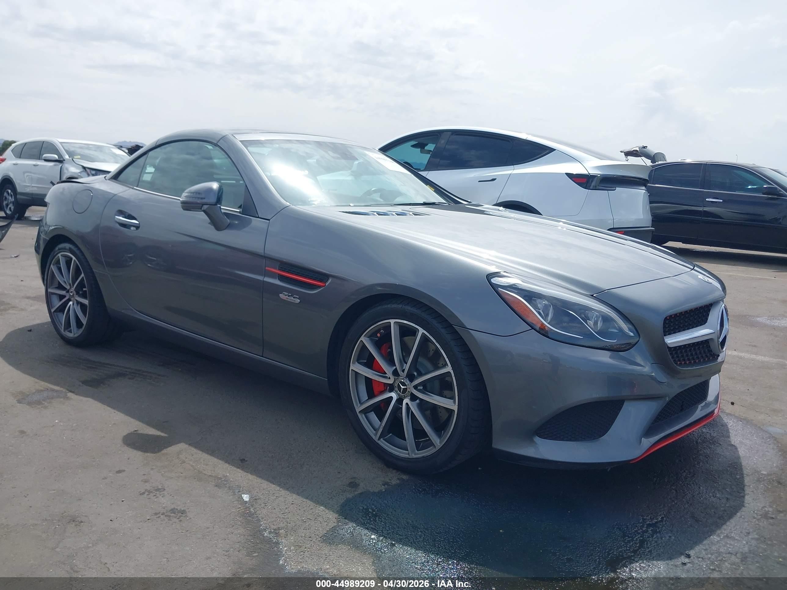 2018 Mercedes-Benz SLC 300, VIN WDDPK3JA1JF148180 — Rear end
