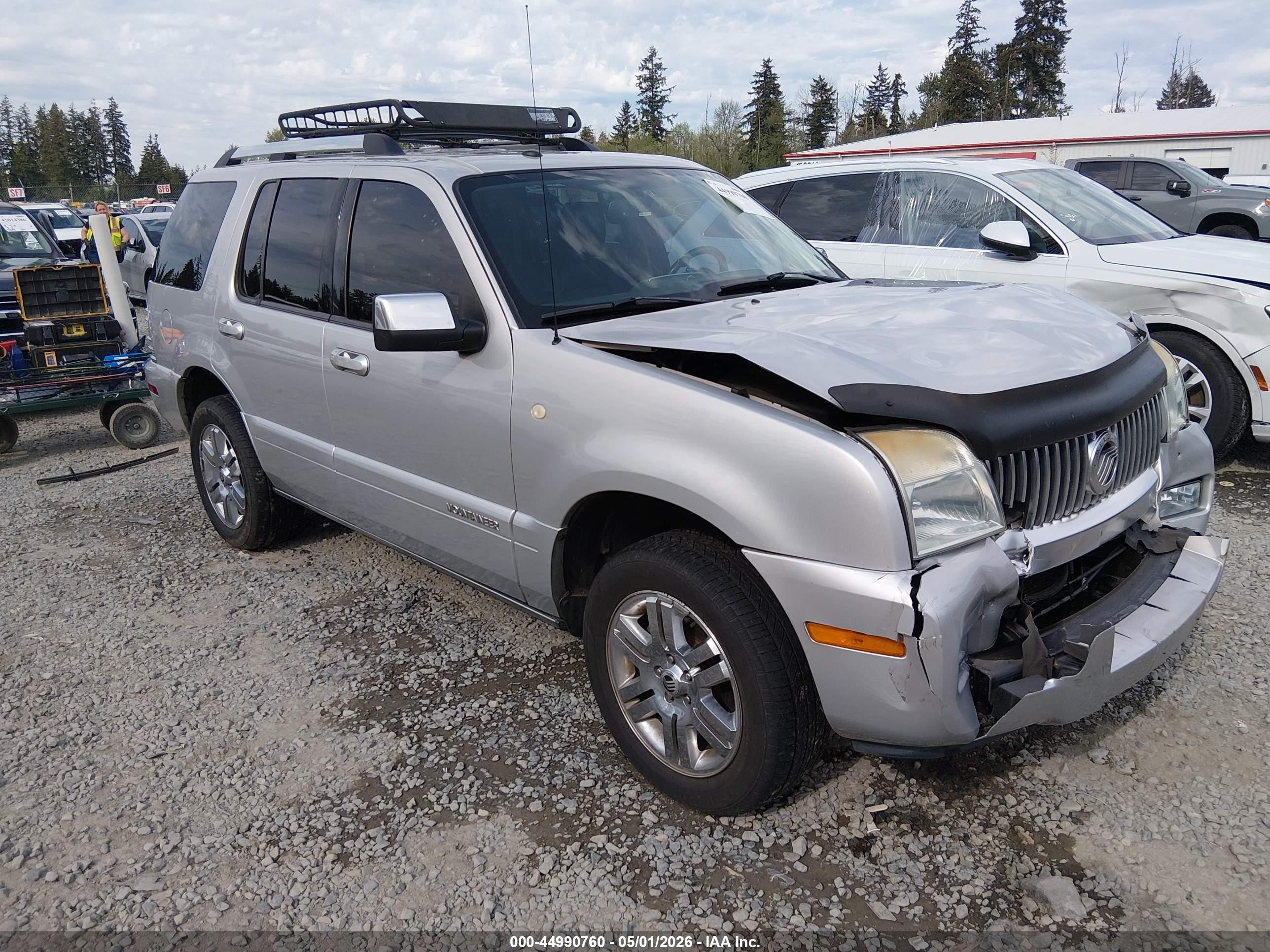 2010 Mercury Mountaineer Premier, VIN 4M2EN4J89AUJ04347 — Front end