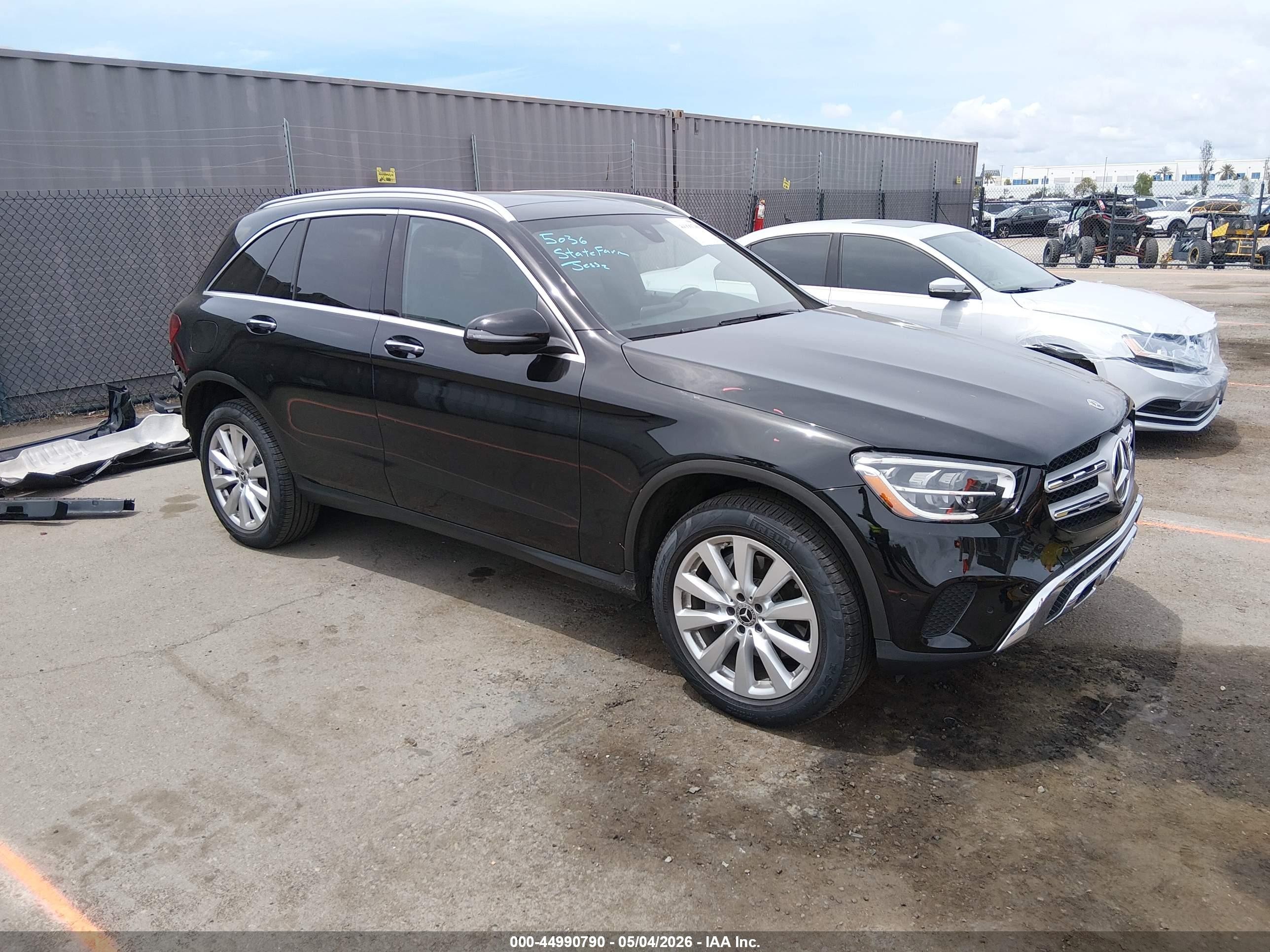 2020 Mercedes-Benz GLC 300, VIN WDC0G8DBXLF729186 — Rear end
