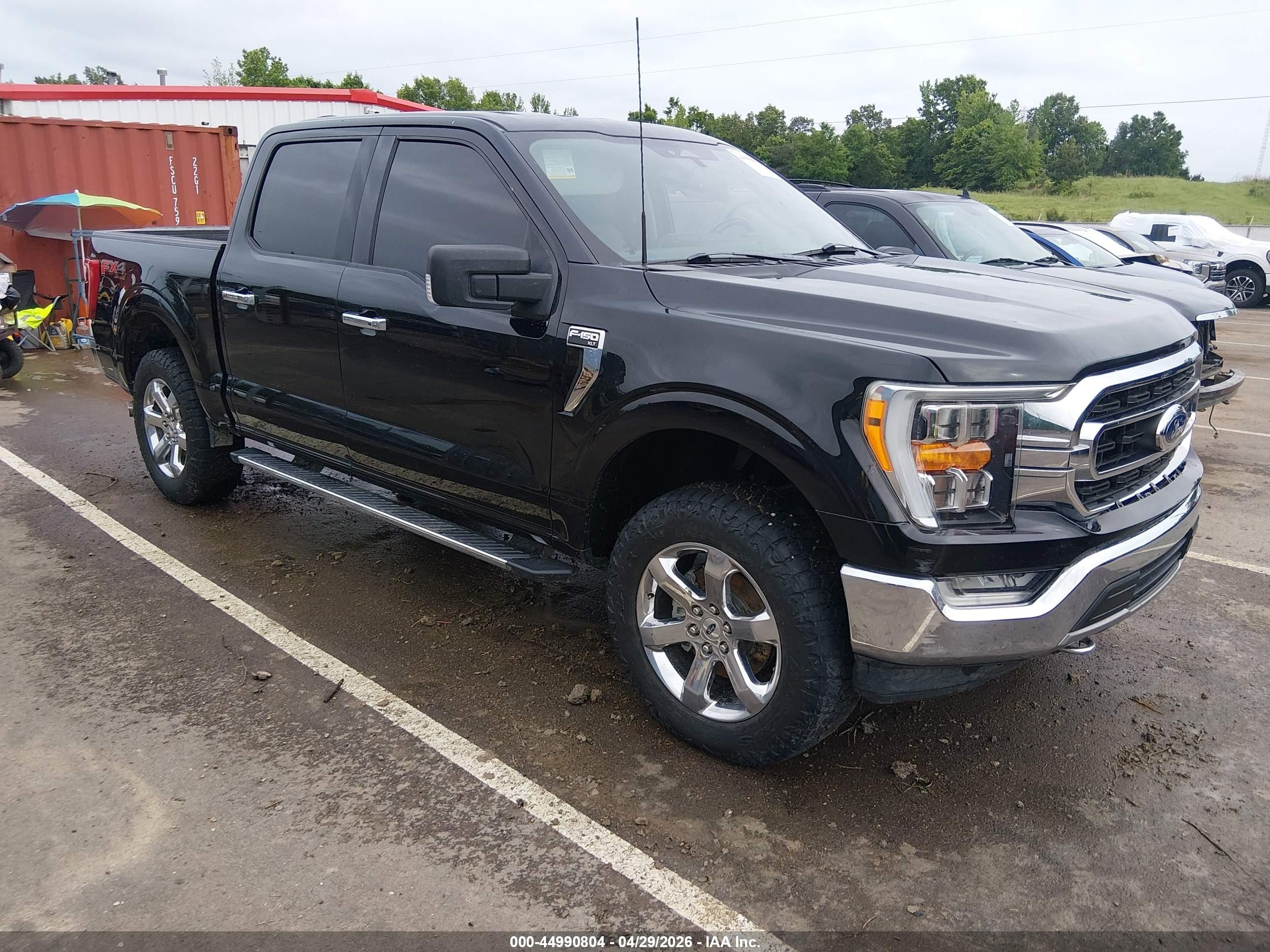 2021 Ford F-150 XLT, VIN 1FTFW1E51MKE86458 — Fresh water flood