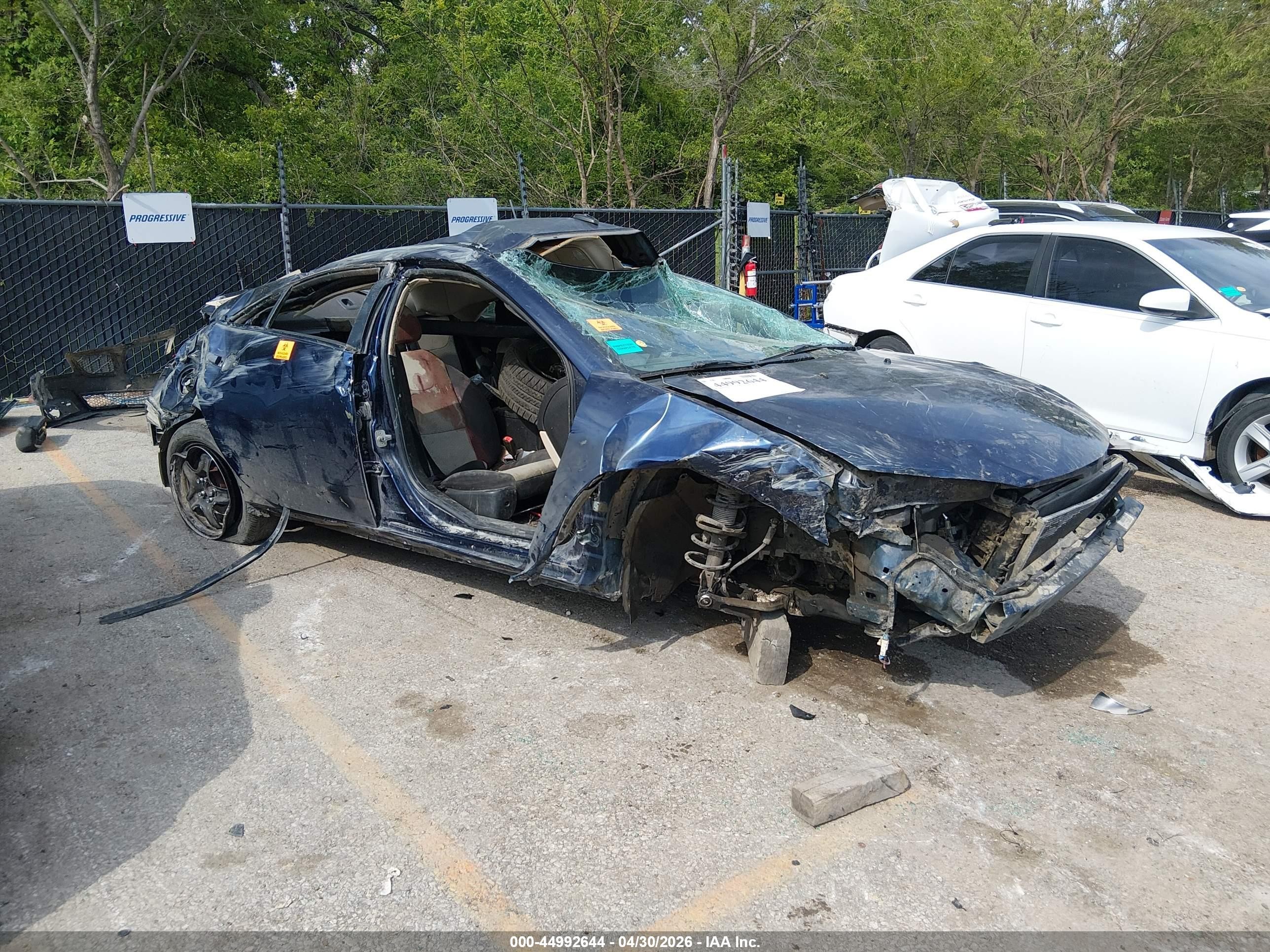 2009 Pontiac G6 1SB, VIN 1G2ZJ57B394270603 — Rollover