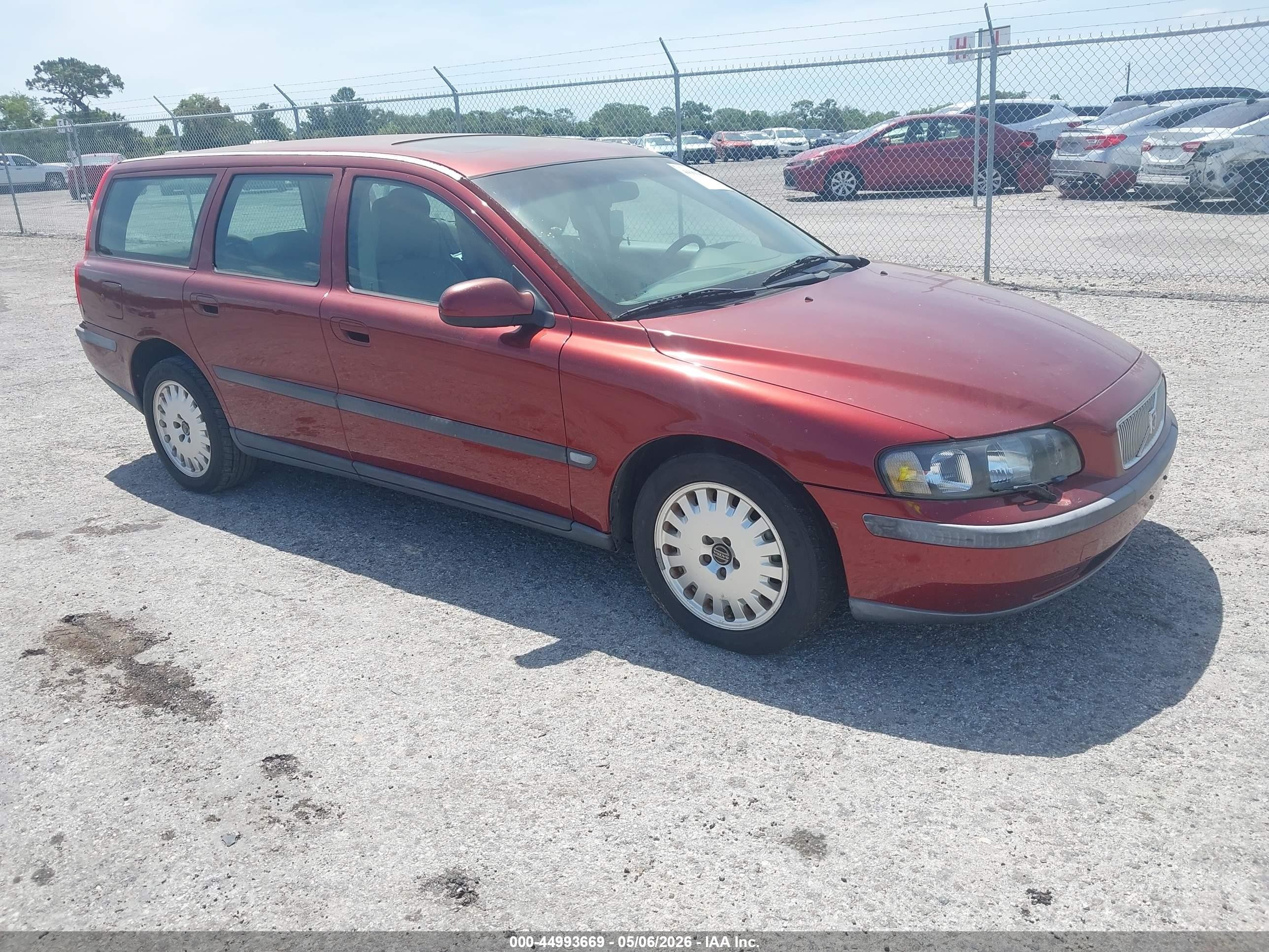 2001 Volvo V70, VIN YV1SW58DX11125556 — Обычный износ