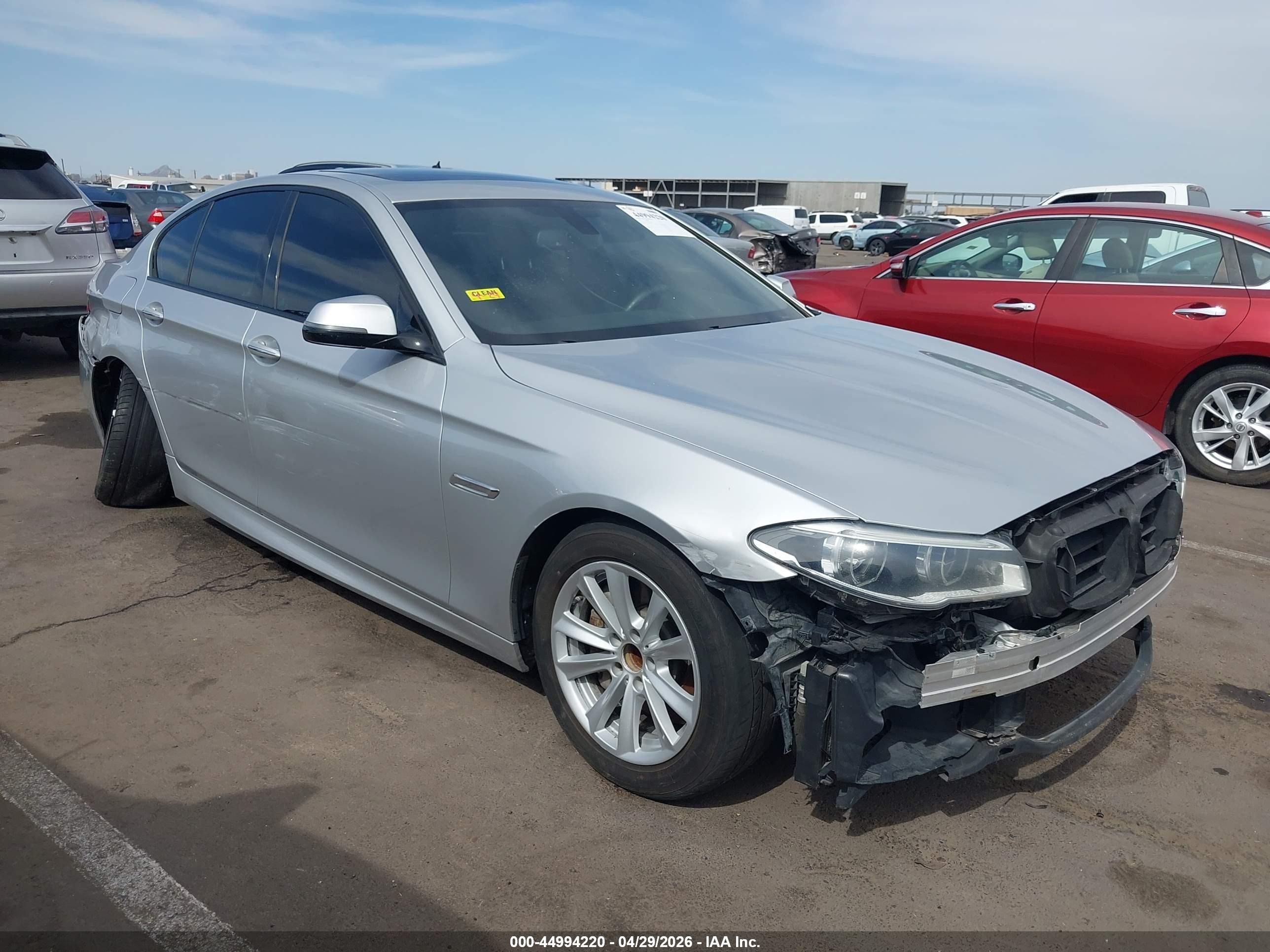 2016 BMW 5 Series 535i, VIN WBA5B1C56GG129601 — Front end