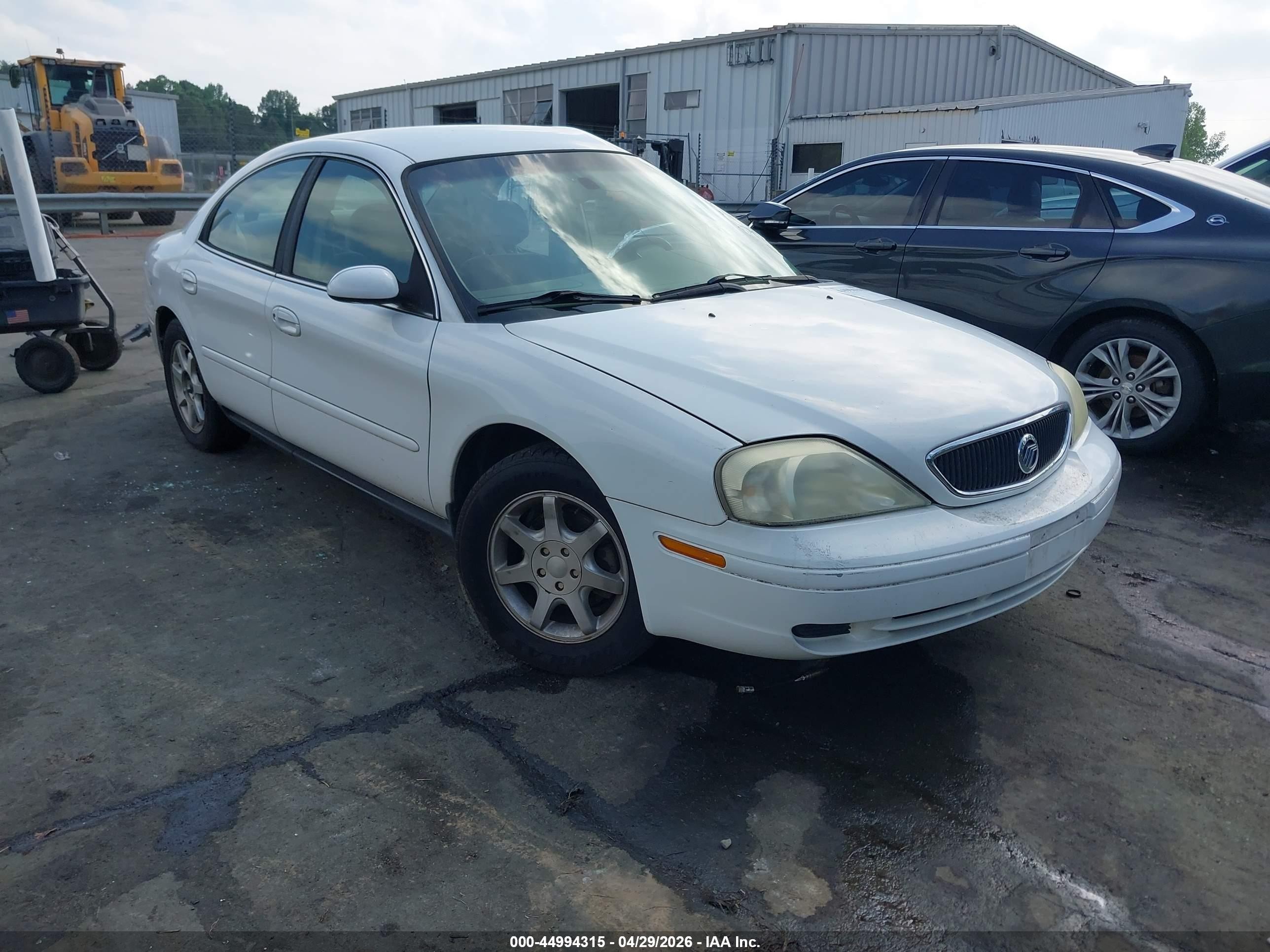 2003 Mercury Sable GS, VIN 1MEFM50U33A609630 — Side