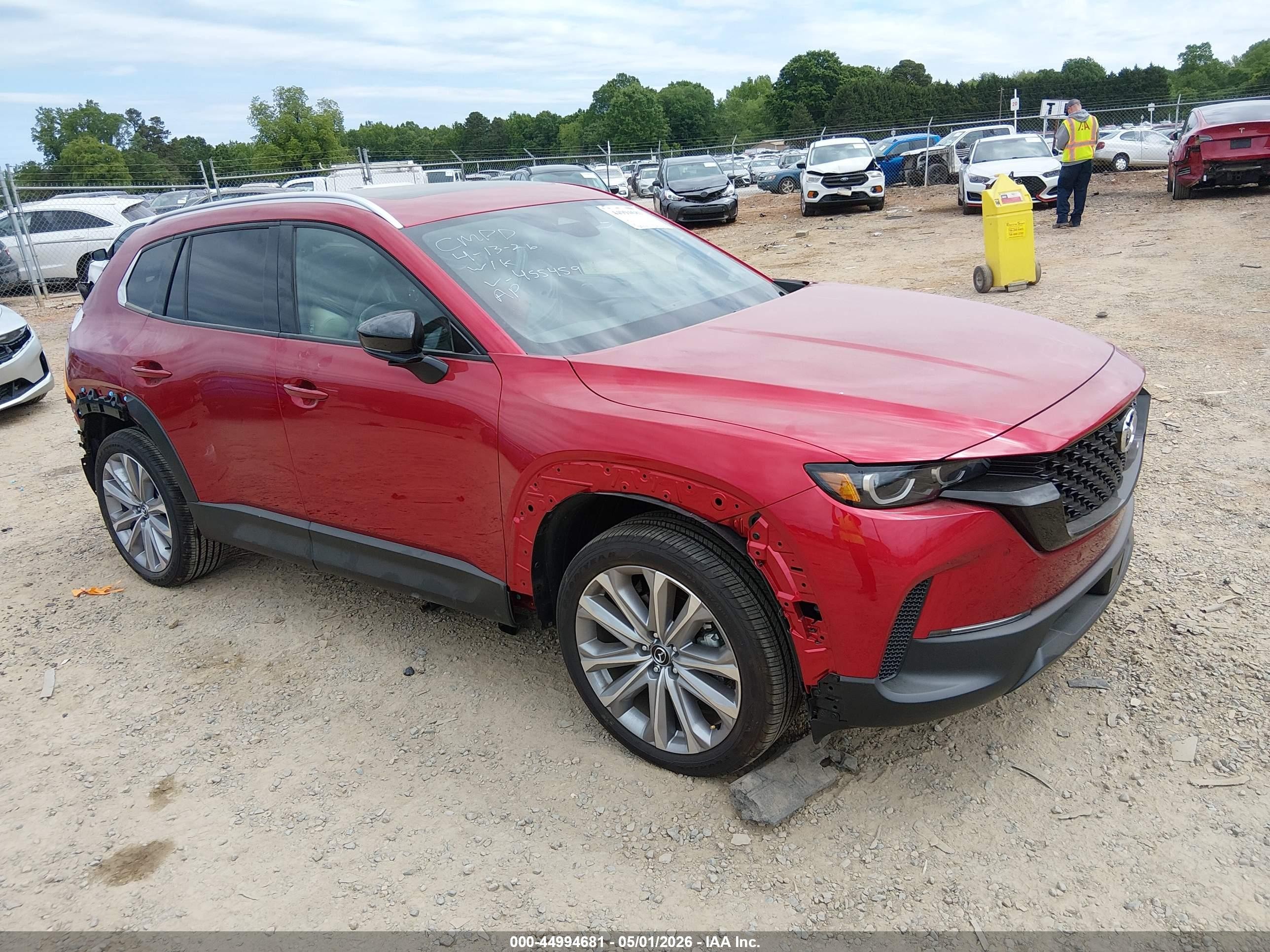 2026 Mazda CX-50 2.5 S Premium, VIN 7MMVABDL6TN455459 — Rear end